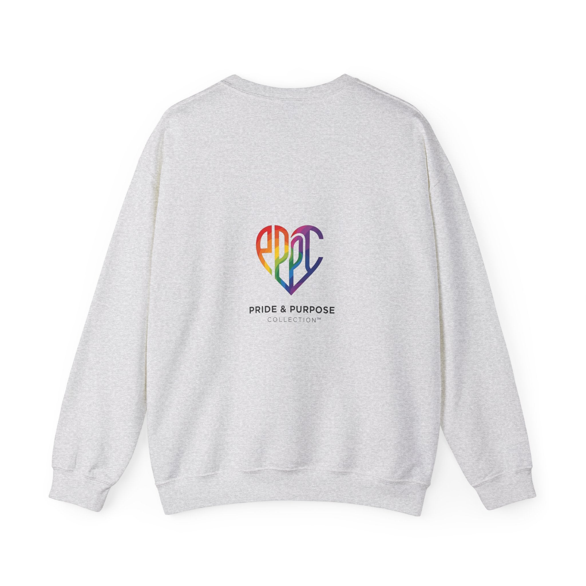 My Pride & My Purpose™ Heavy Blend Crewneck Sweatshirt | LGBTQ+ Pride
