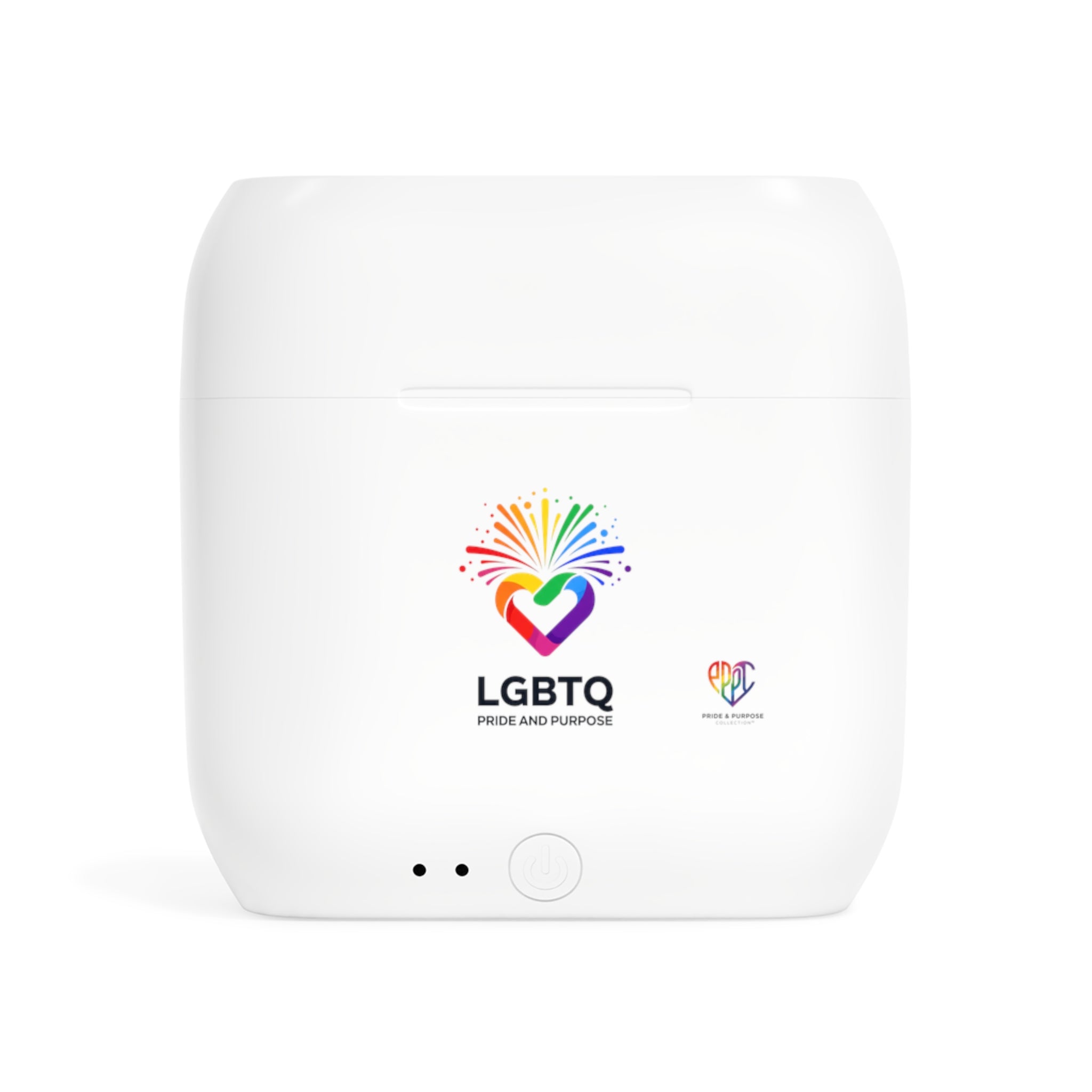 LGBTQ+ Pride and Purpose™ Premium Wireless Earbud Charging Case