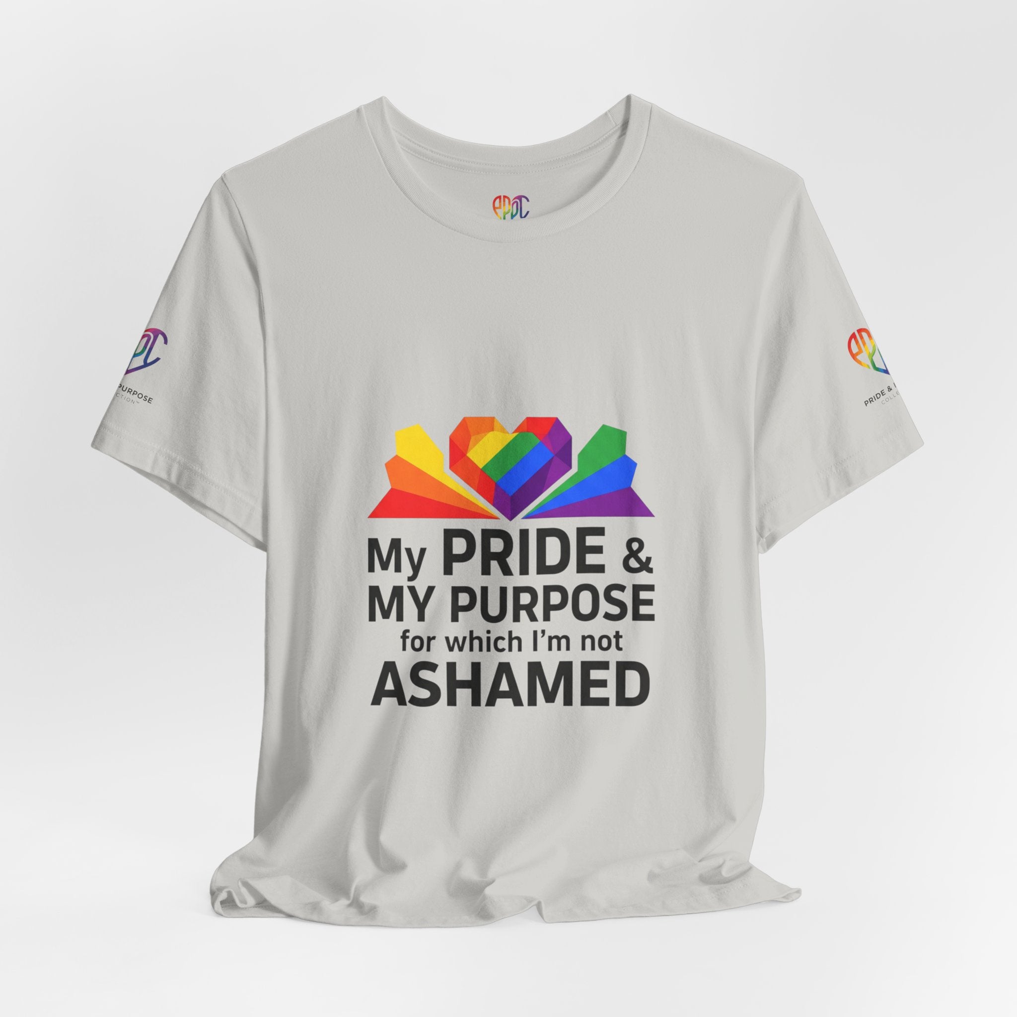 My Pride & My Purpose™ Heavyweight Unisex Tee | LGBTQ+ Pride
