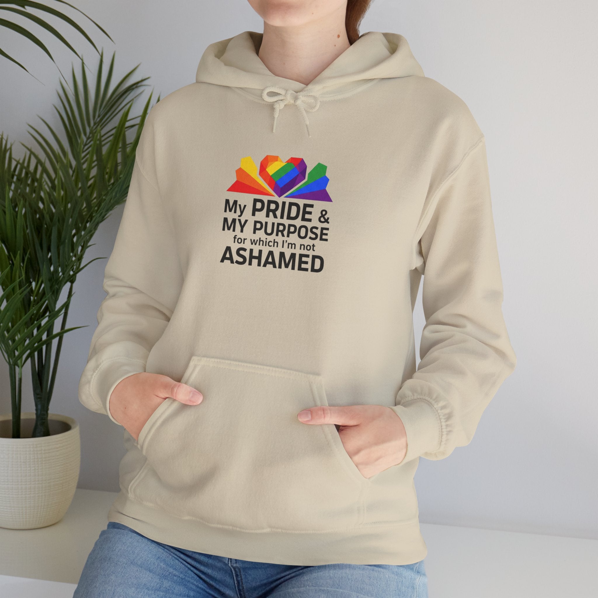 LGBTQ+ Pride 'My Pride & My Purpose' Hoodie