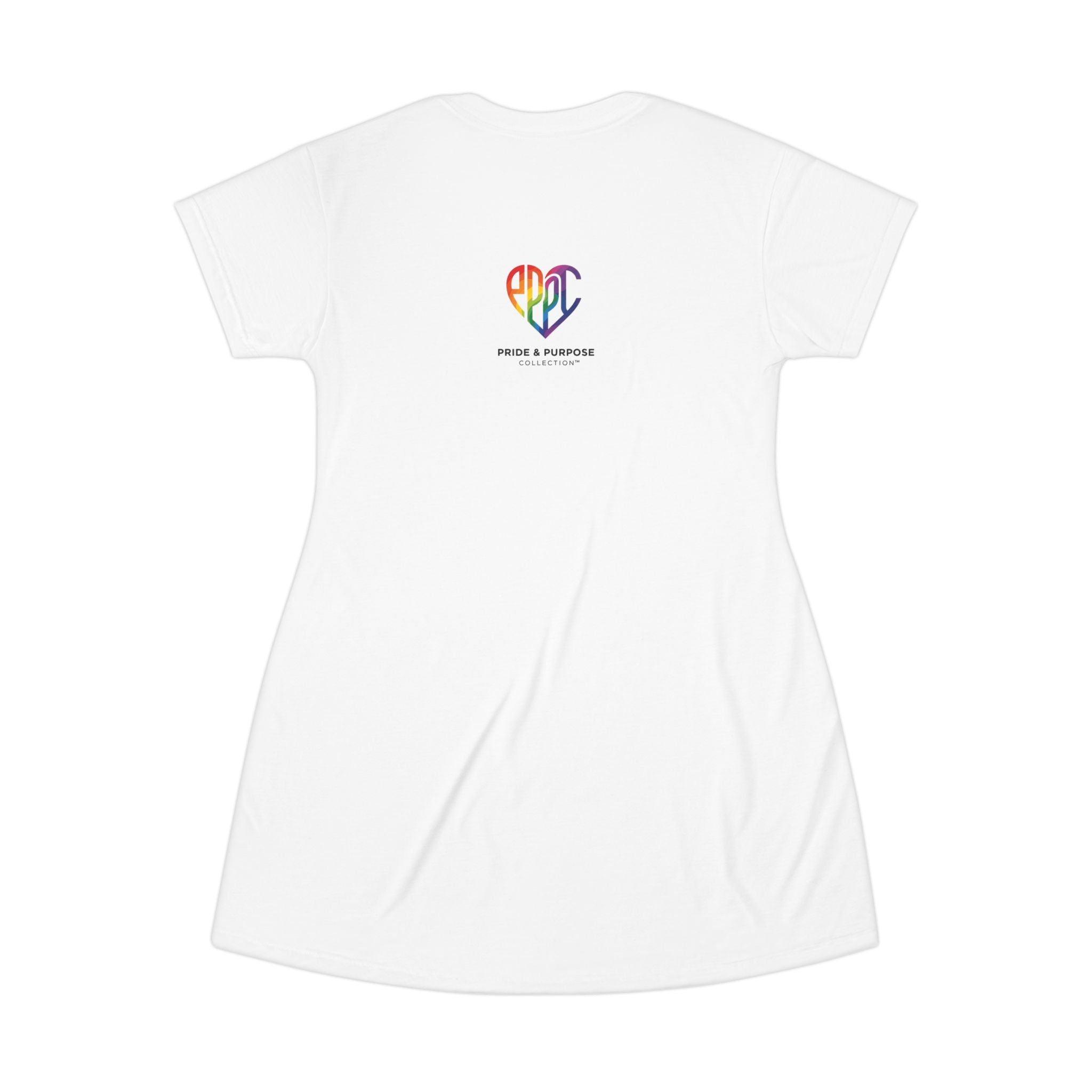 Naturally Prideful™ Premium T-Shirt Dress | Pride Affirmation
