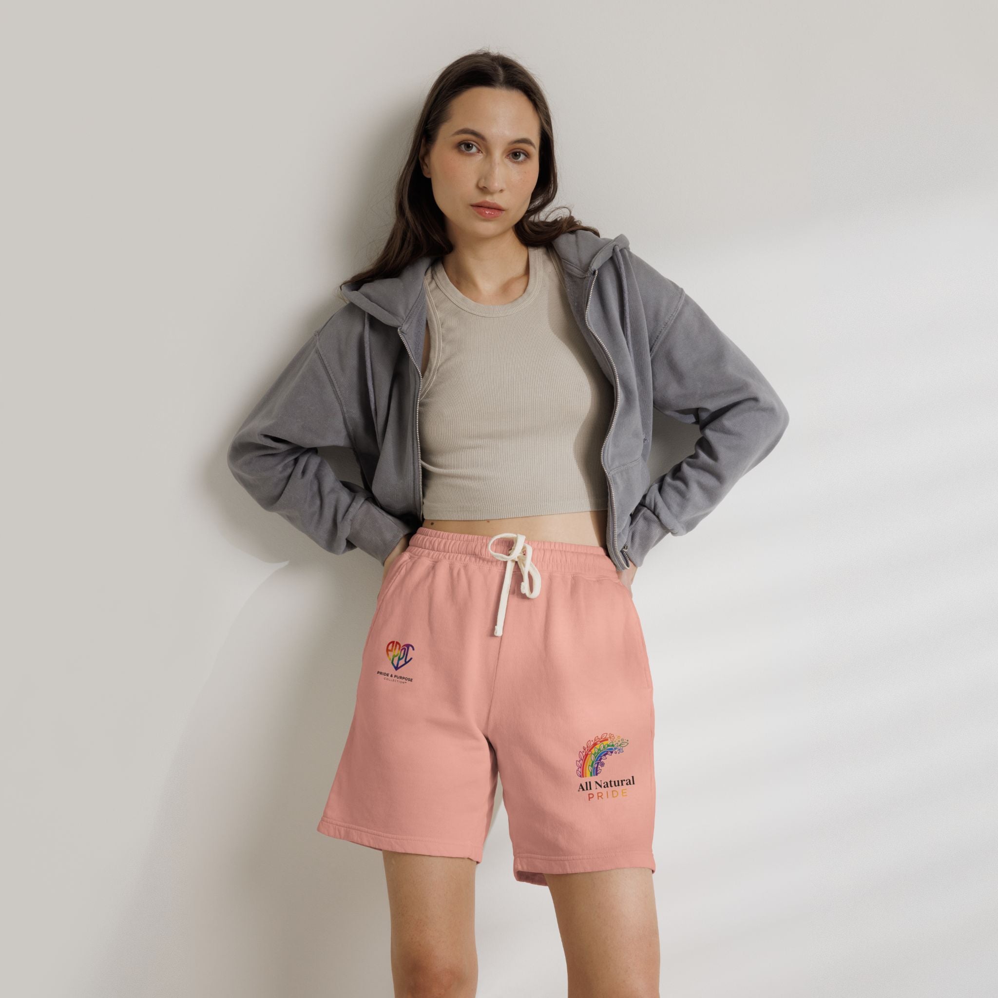 All Natural Pride™ Premium Garment-Dyed Sweat Shorts