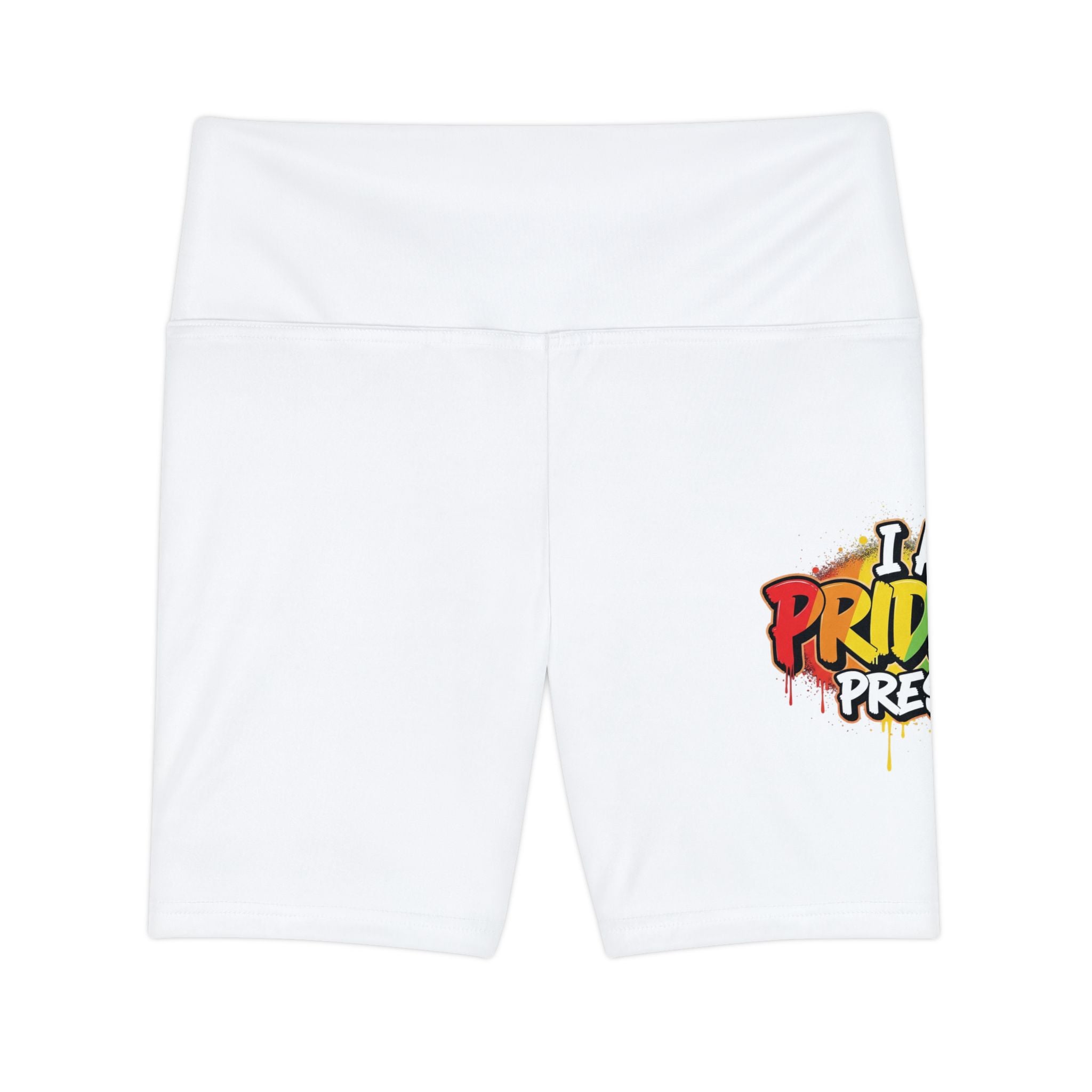 I Am Prideful Pressure™ LGBTQ+ Workout Shorts | Pride Affirmation