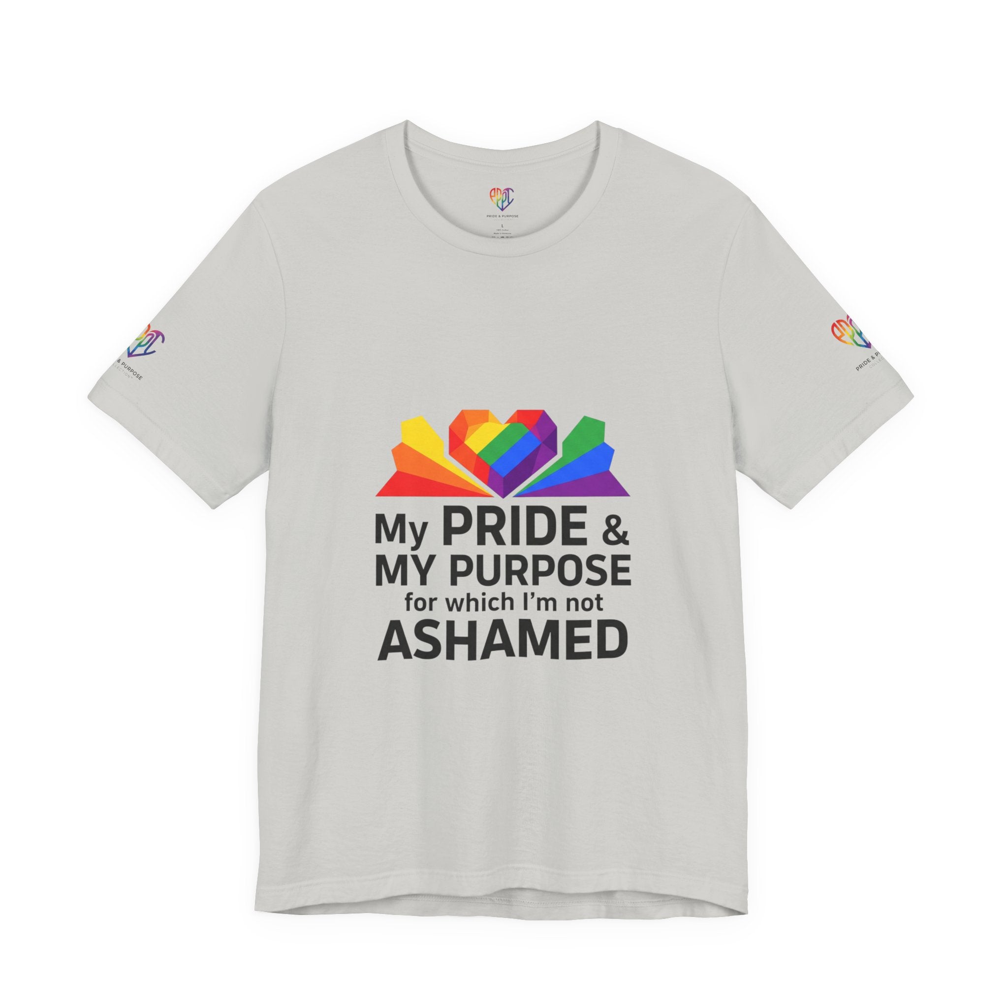 My Pride & My Purpose™ Heavyweight Unisex Tee | LGBTQ+ Pride
