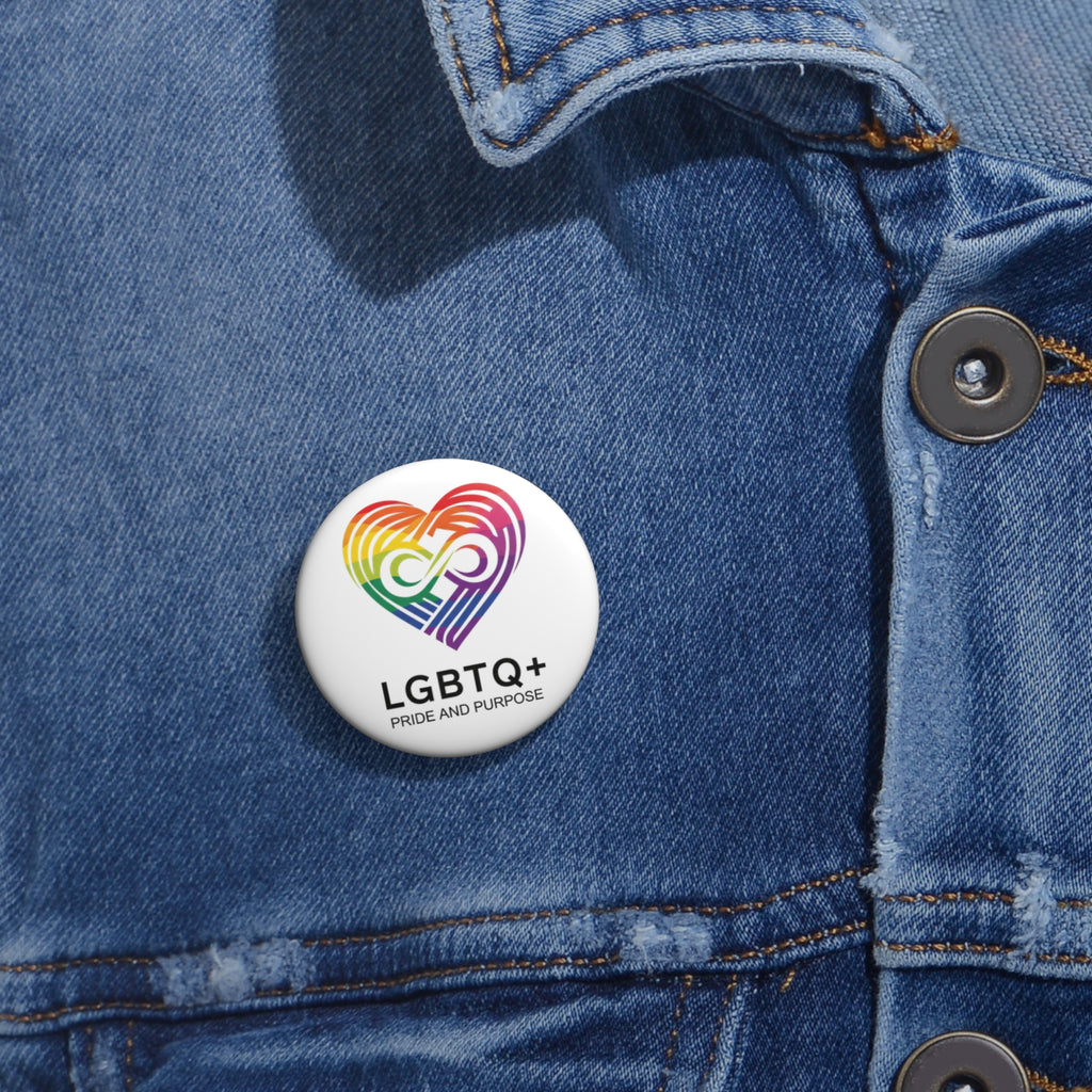 Pride & Purpose™ Heart Logo Pin Button