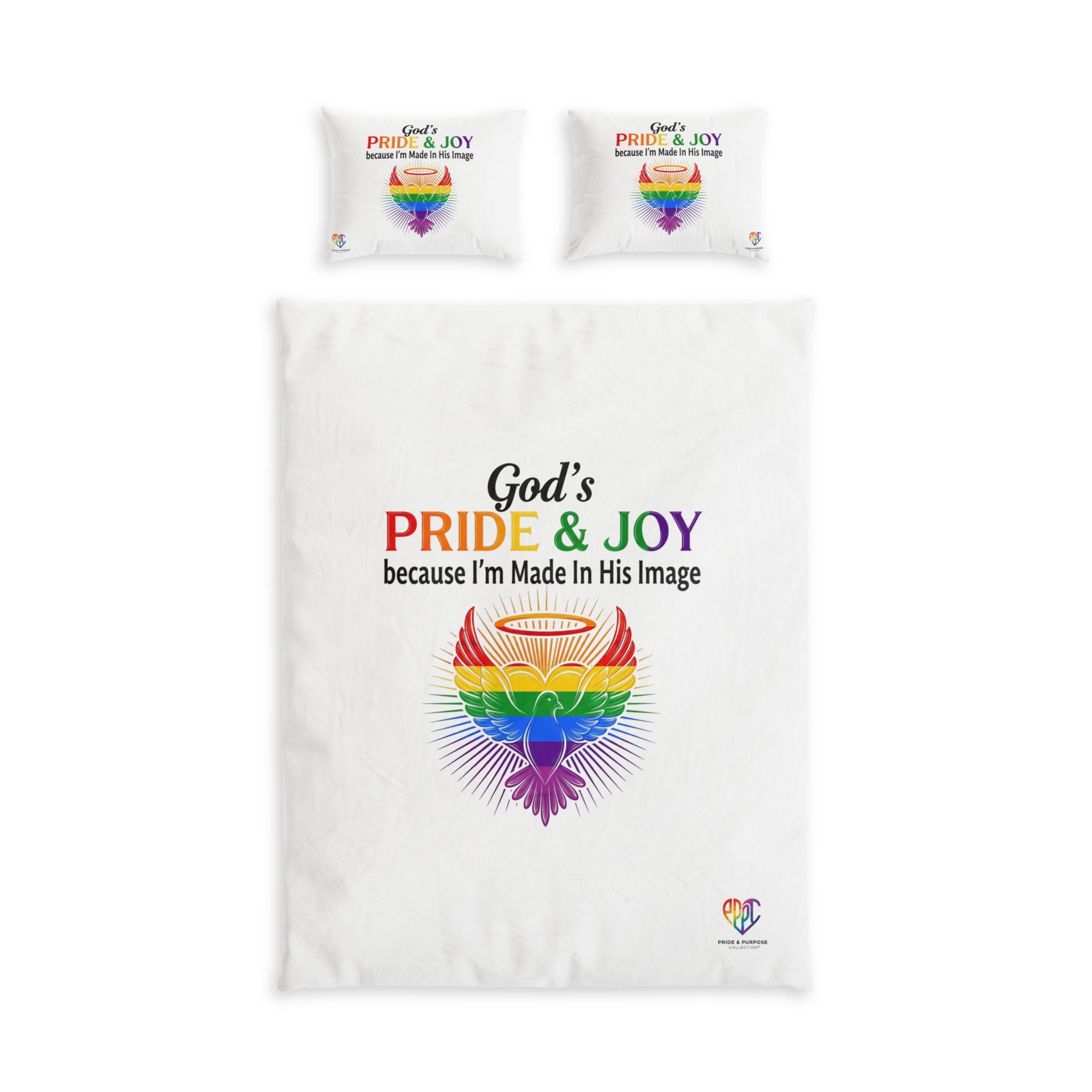 God's Pride & Joy™ Premium Cotton Duvet Cover Set | Made In His Image