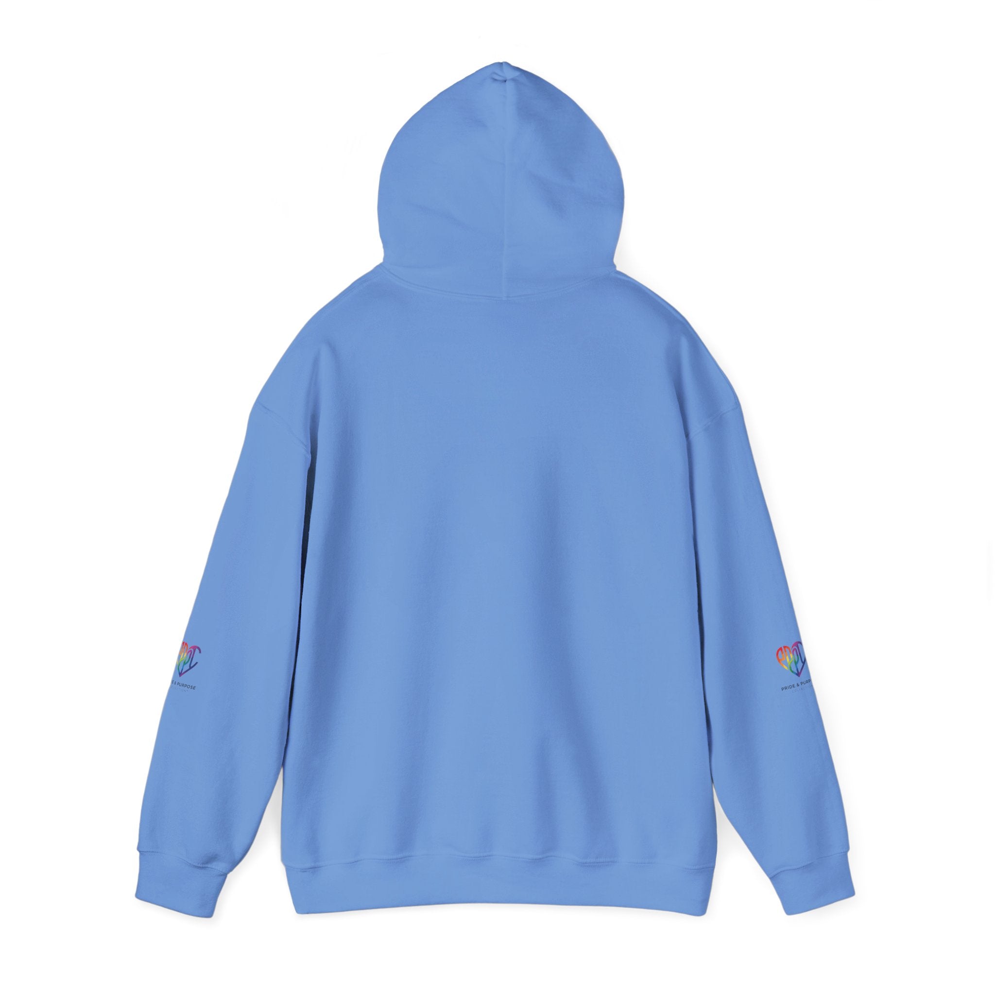 Celebrating Worldwide Pride & Universal Purpose™ Heavy Blend Hoodie | Pride Affirmation
