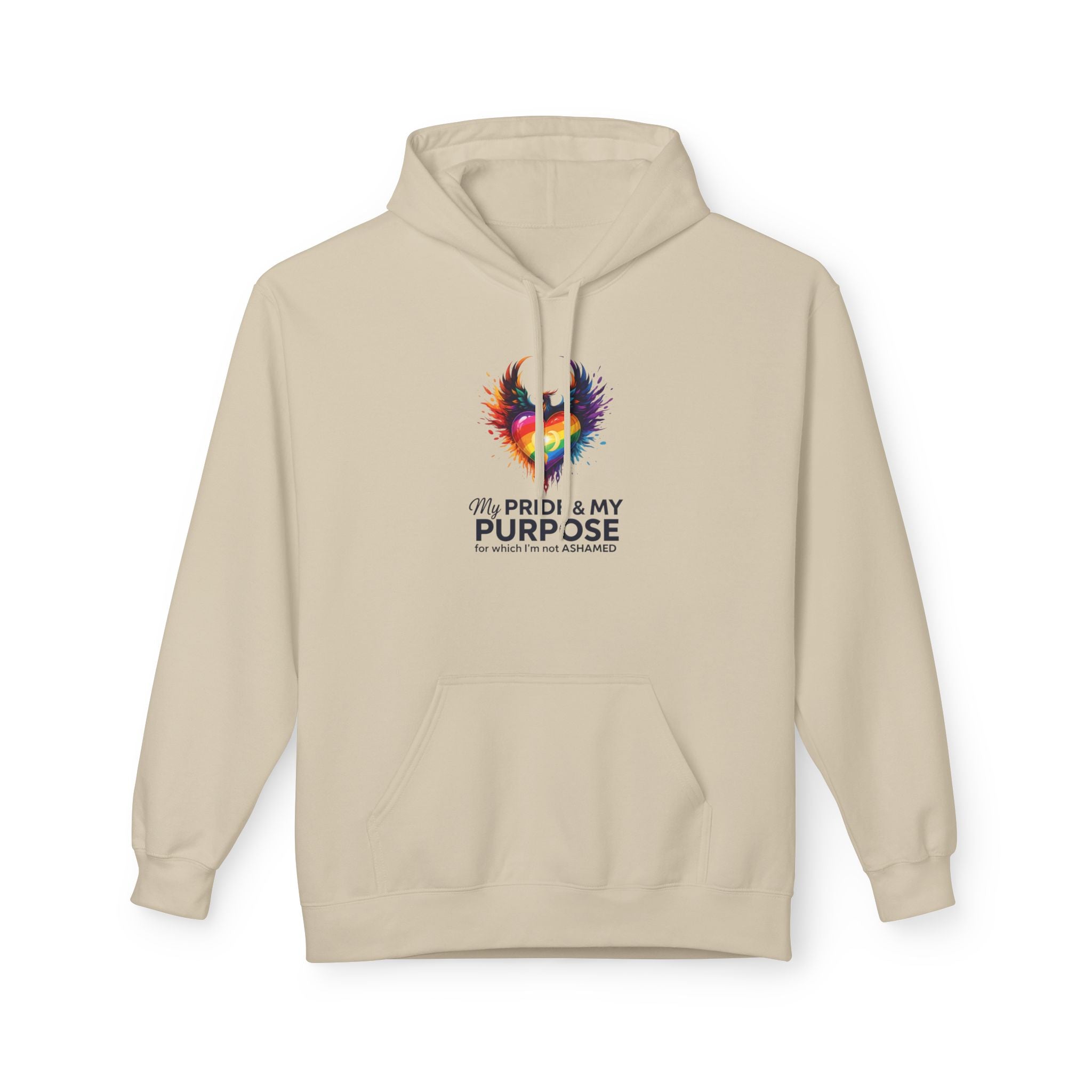 My Pride & My Purpose™ Premium Unisex Hoodie | LGBTQ+ Pride Apparel