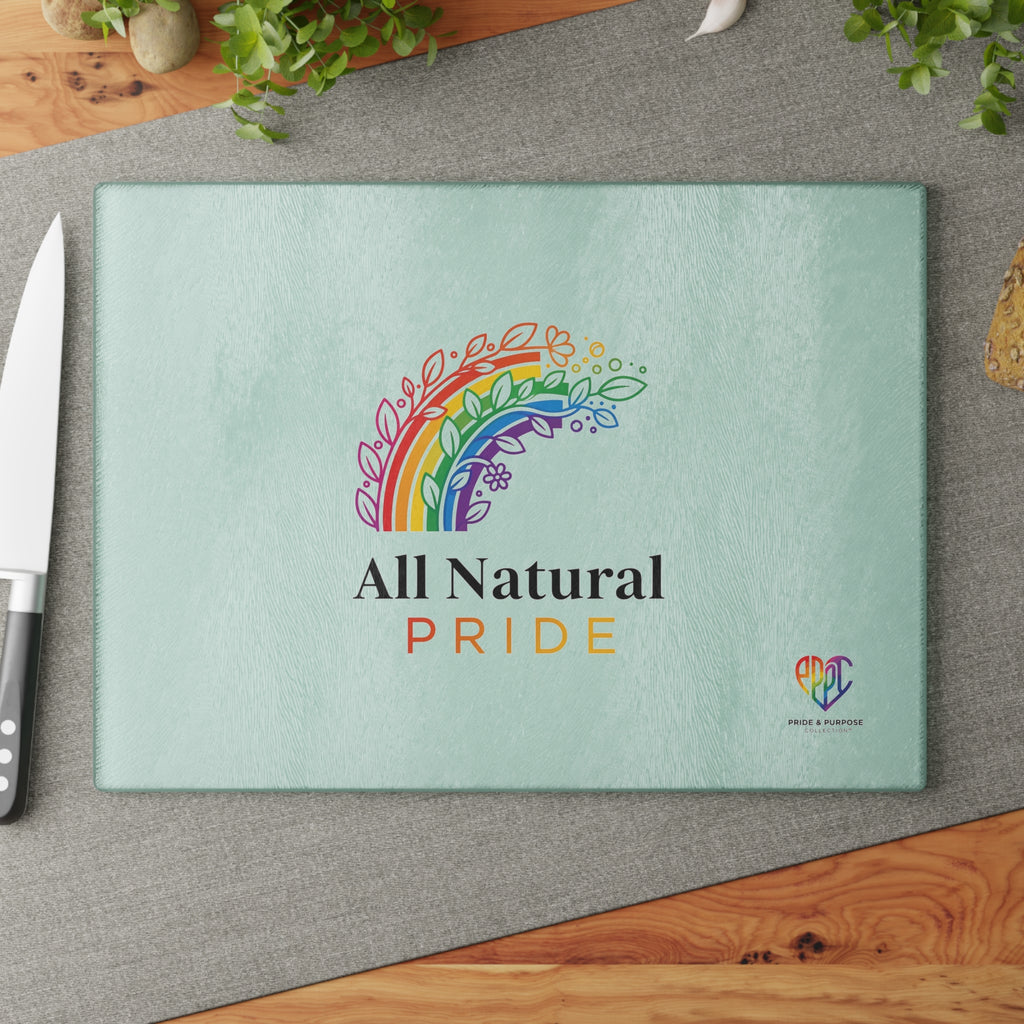 All Natural Pride™ Premium Glass Cutting Board