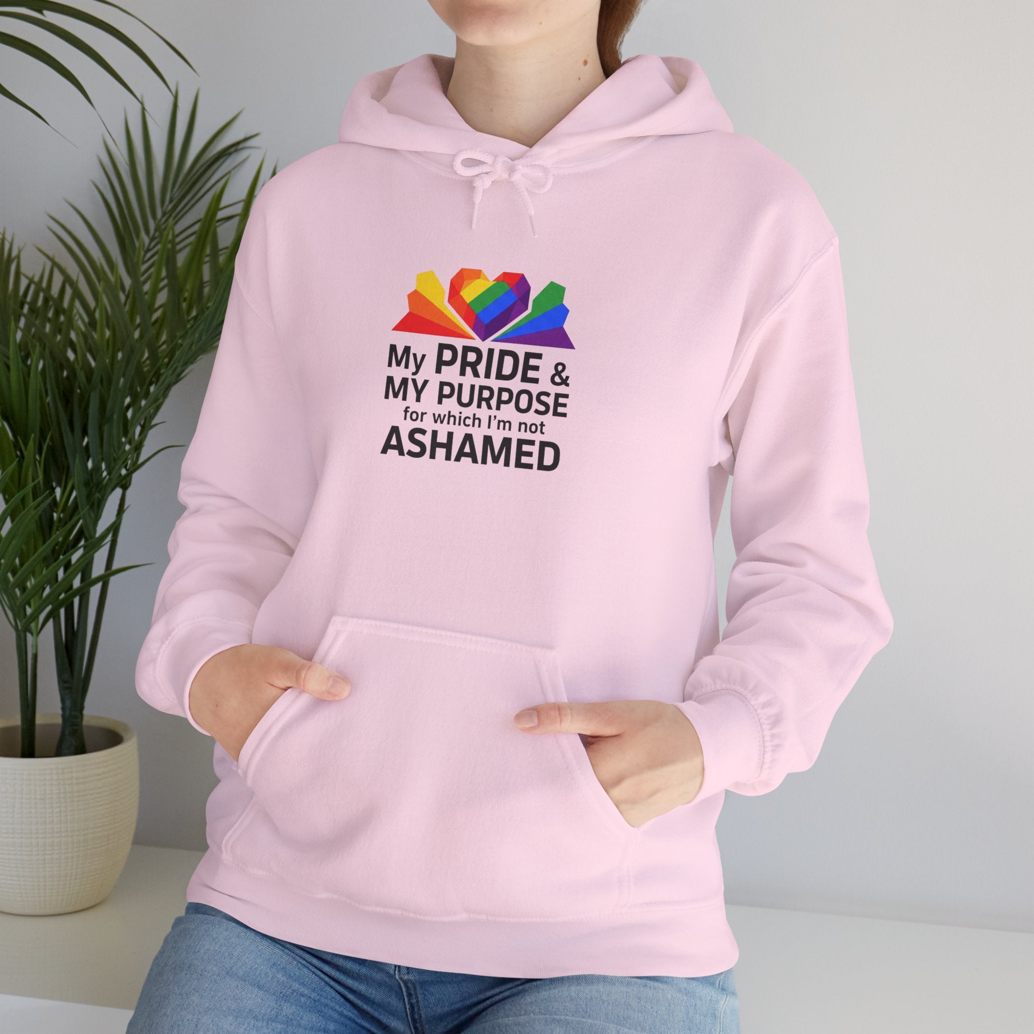LGBTQ+ Pride 'My Pride & My Purpose' Hoodie