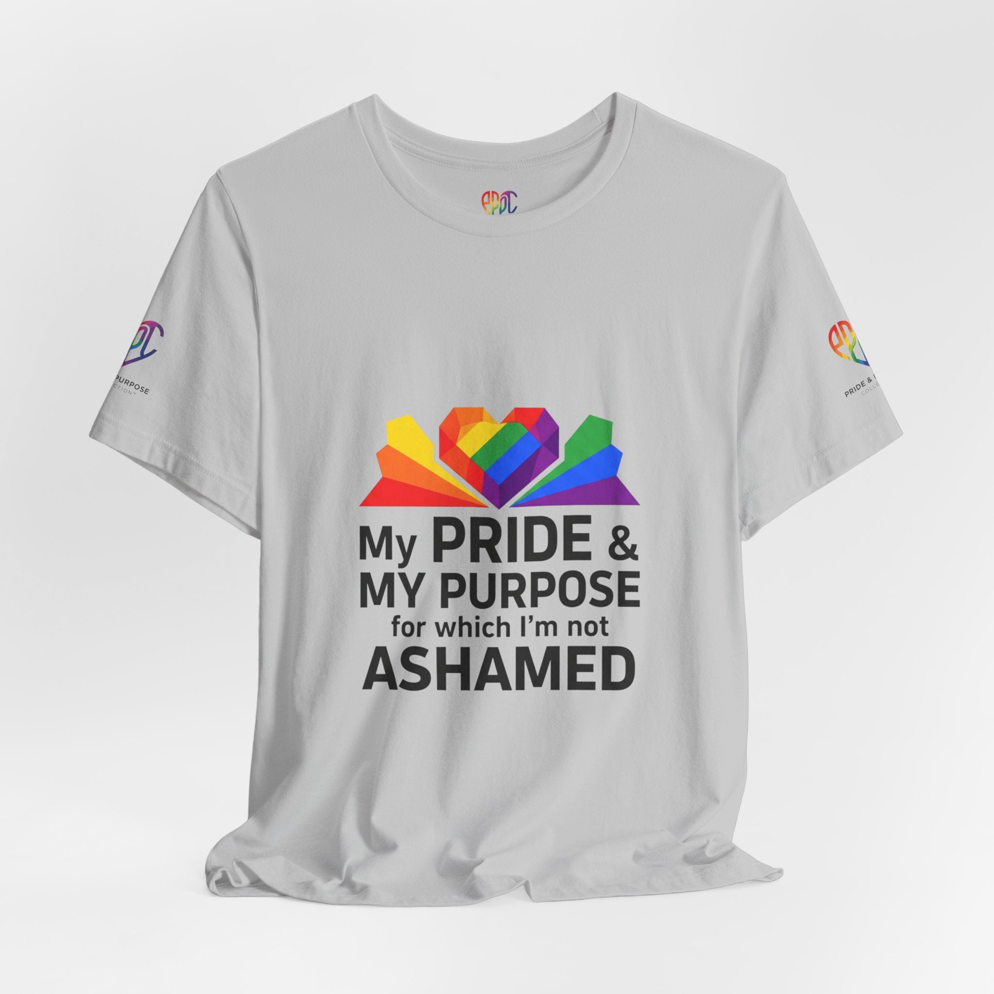 My Pride & My Purpose™ Heavyweight Unisex Tee | LGBTQ+ Pride