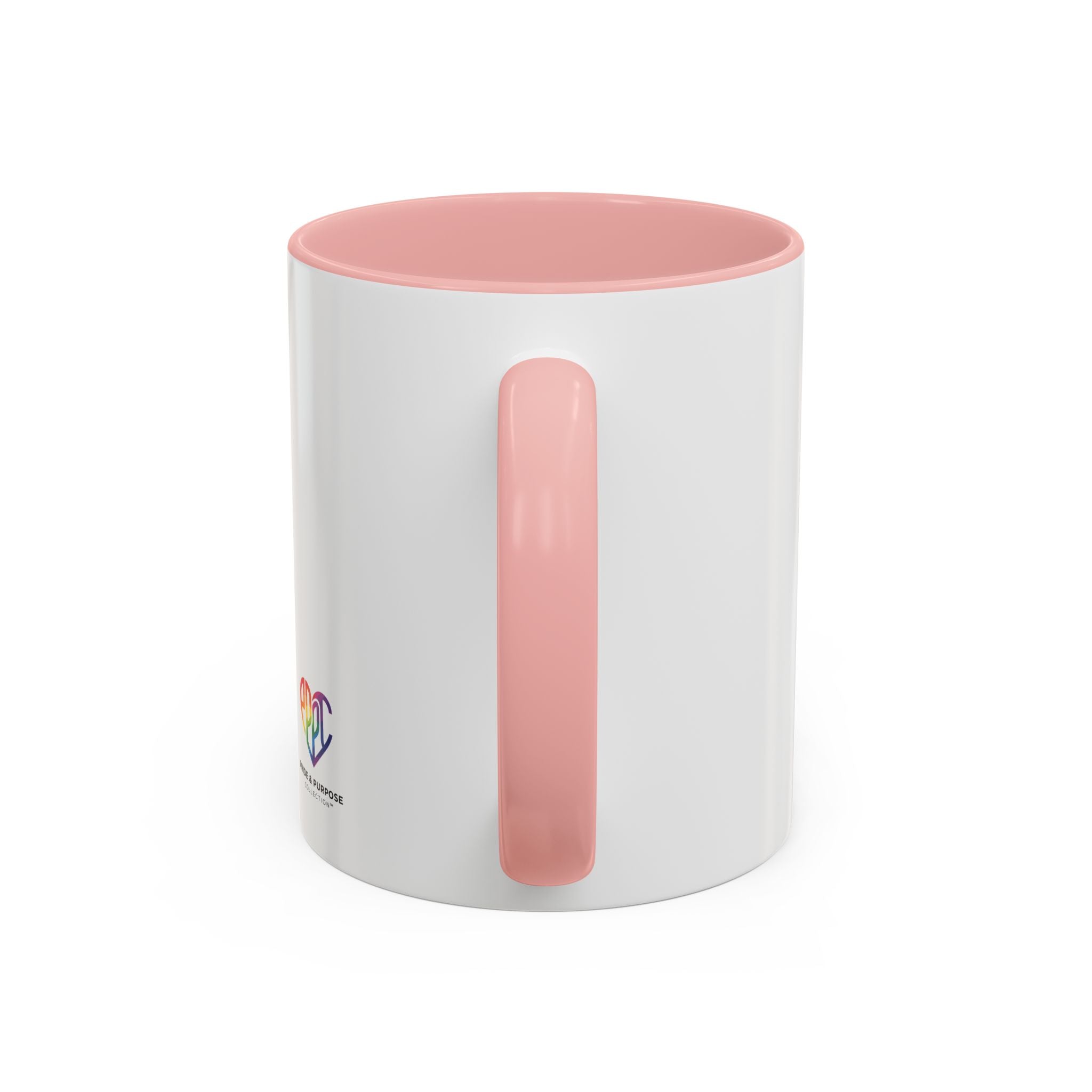 My Pride & My Purpose™ Premium Accent Coffee Mug | LGBTQ+ Pride Drinkware