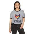 My Pride & My Purpose™ Unisex Premium Ringer T-Shirt | LGBTQ+ Pride Apparel