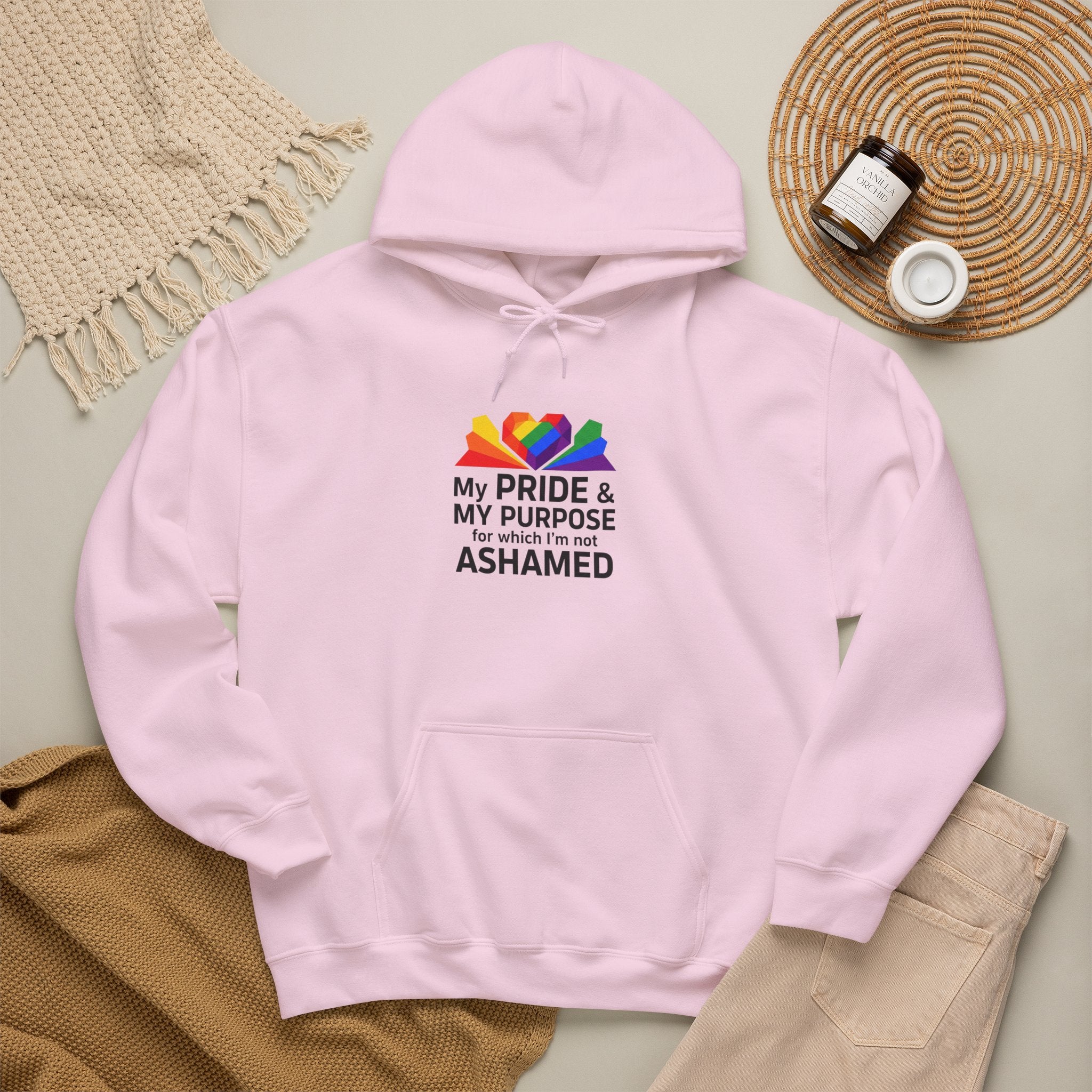 LGBTQ+ Pride 'My Pride & My Purpose' Hoodie
