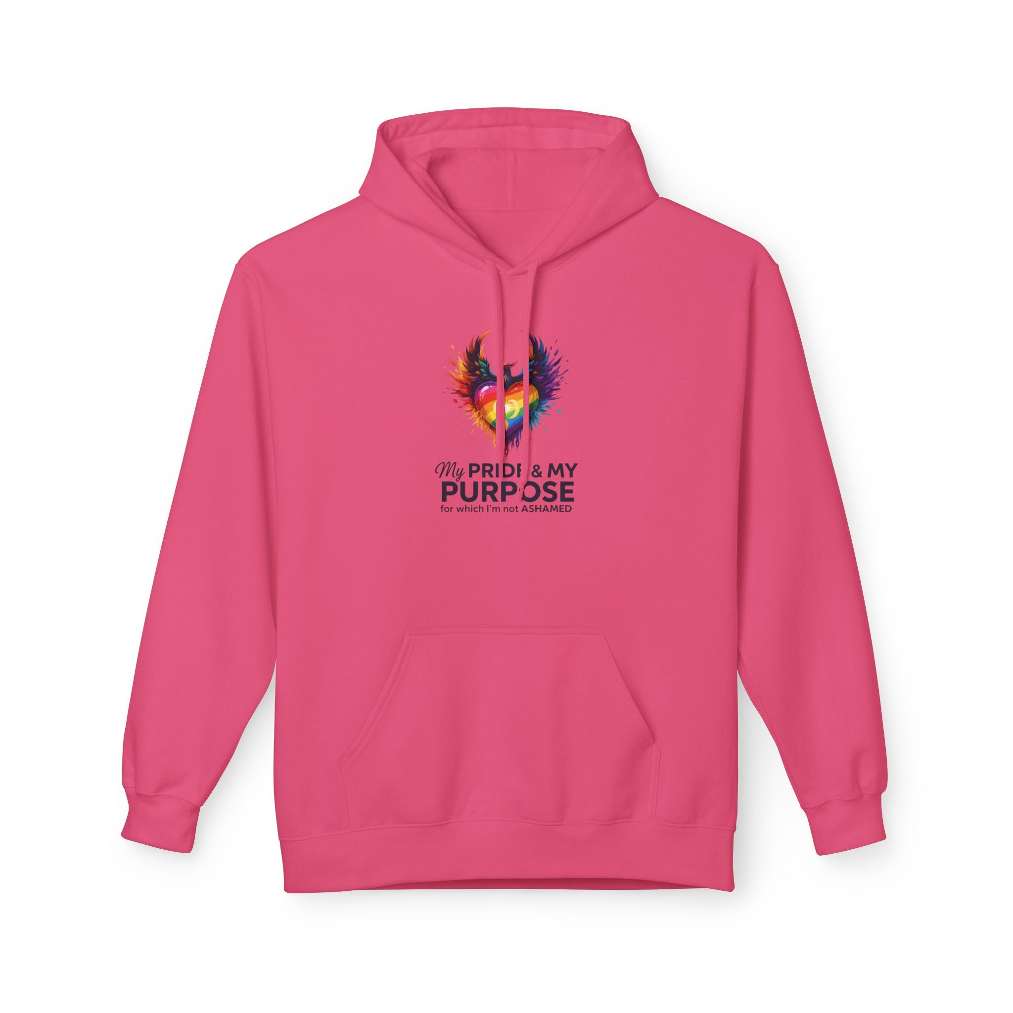 My Pride & My Purpose™ Premium Unisex Hoodie | LGBTQ+ Pride Apparel