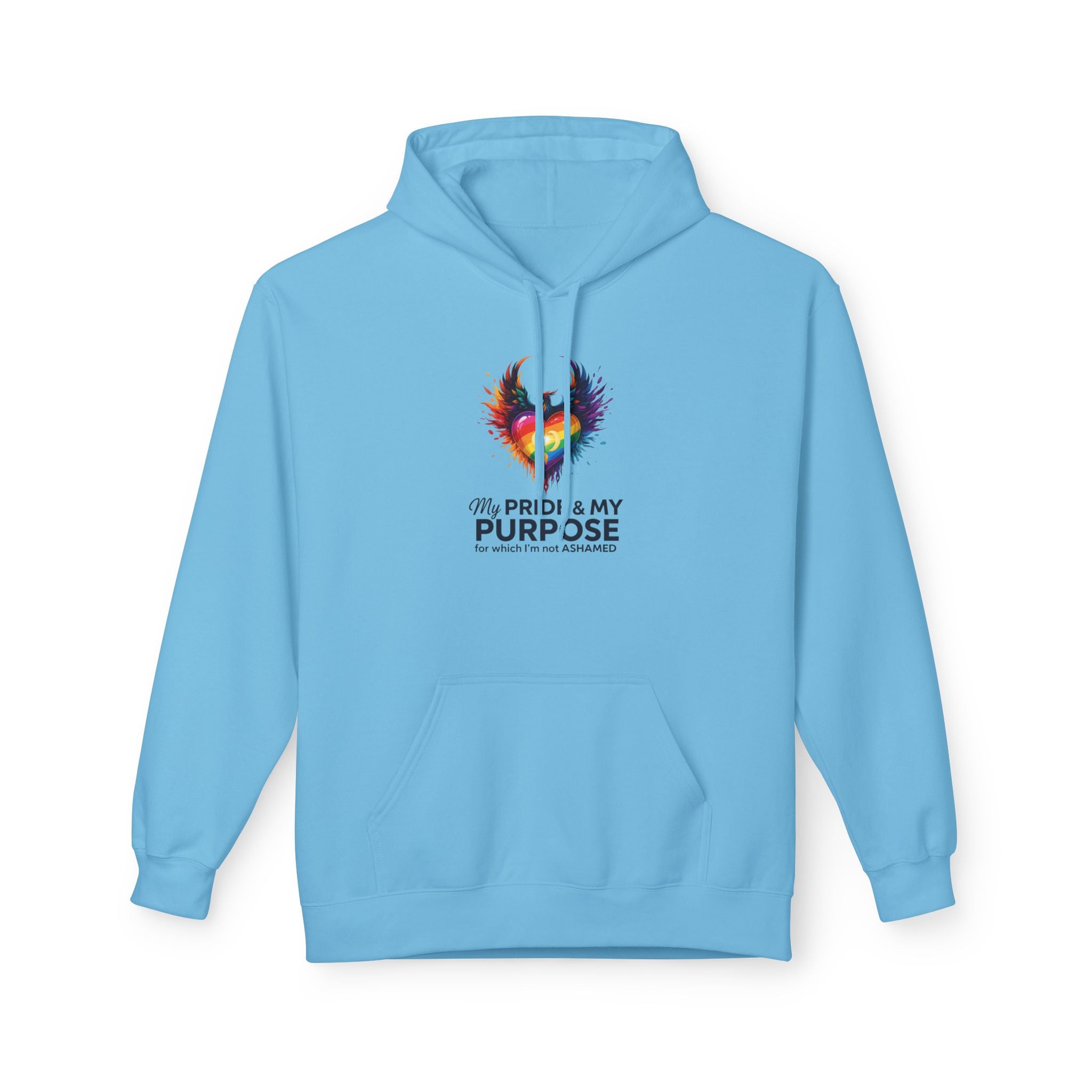 My Pride & My Purpose™ Premium Unisex Hoodie | LGBTQ+ Pride Apparel