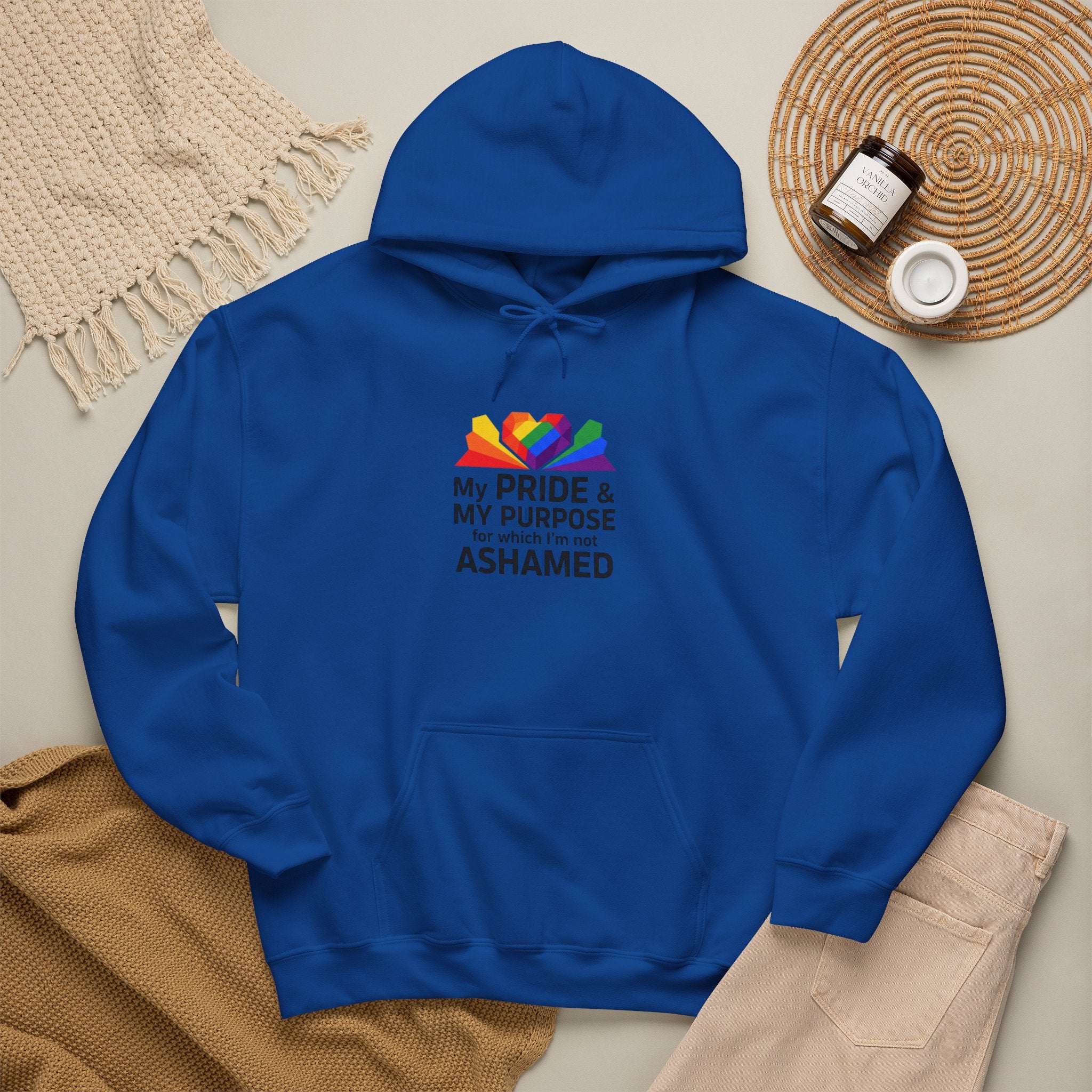 LGBTQ+ Pride 'My Pride & My Purpose' Hoodie