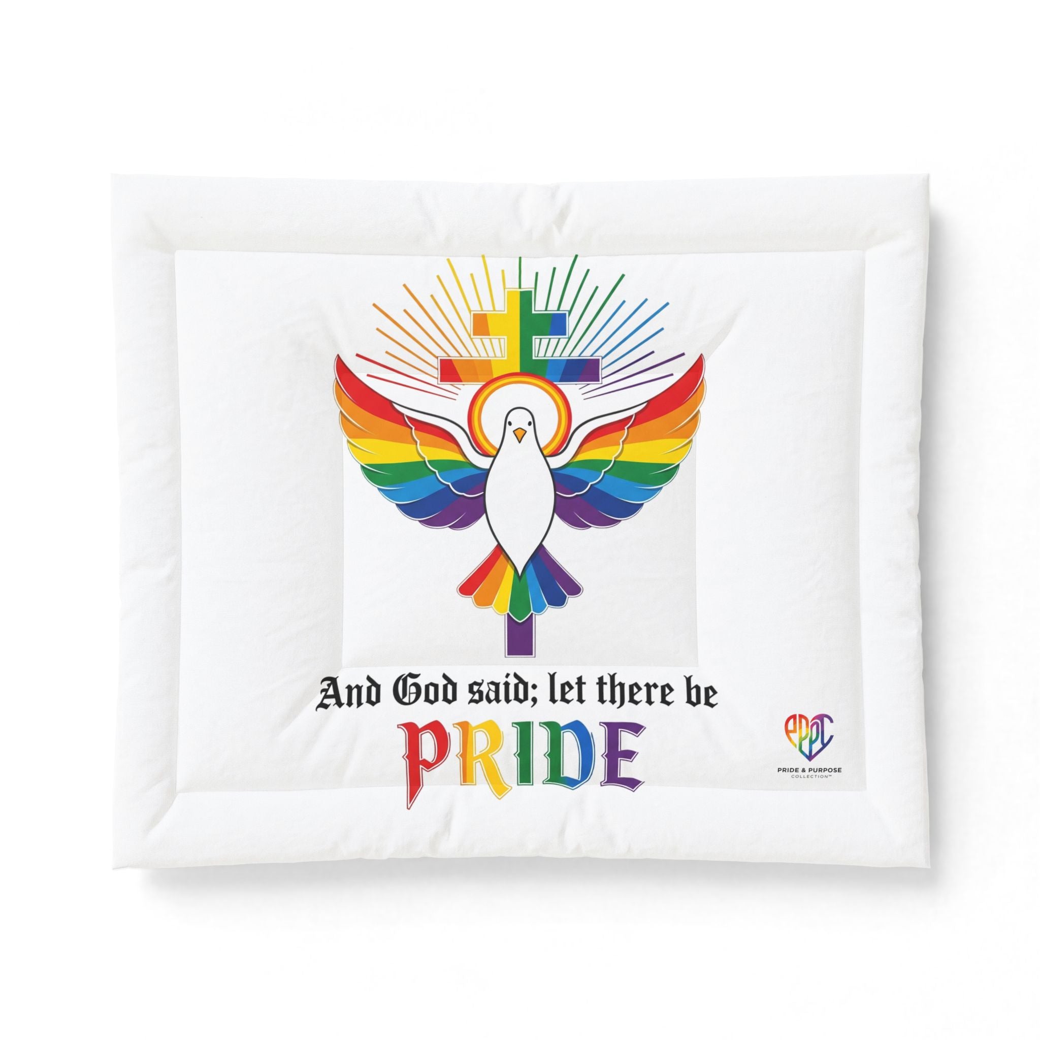 And God Said; Let There Be Pride™ Premium Comforter