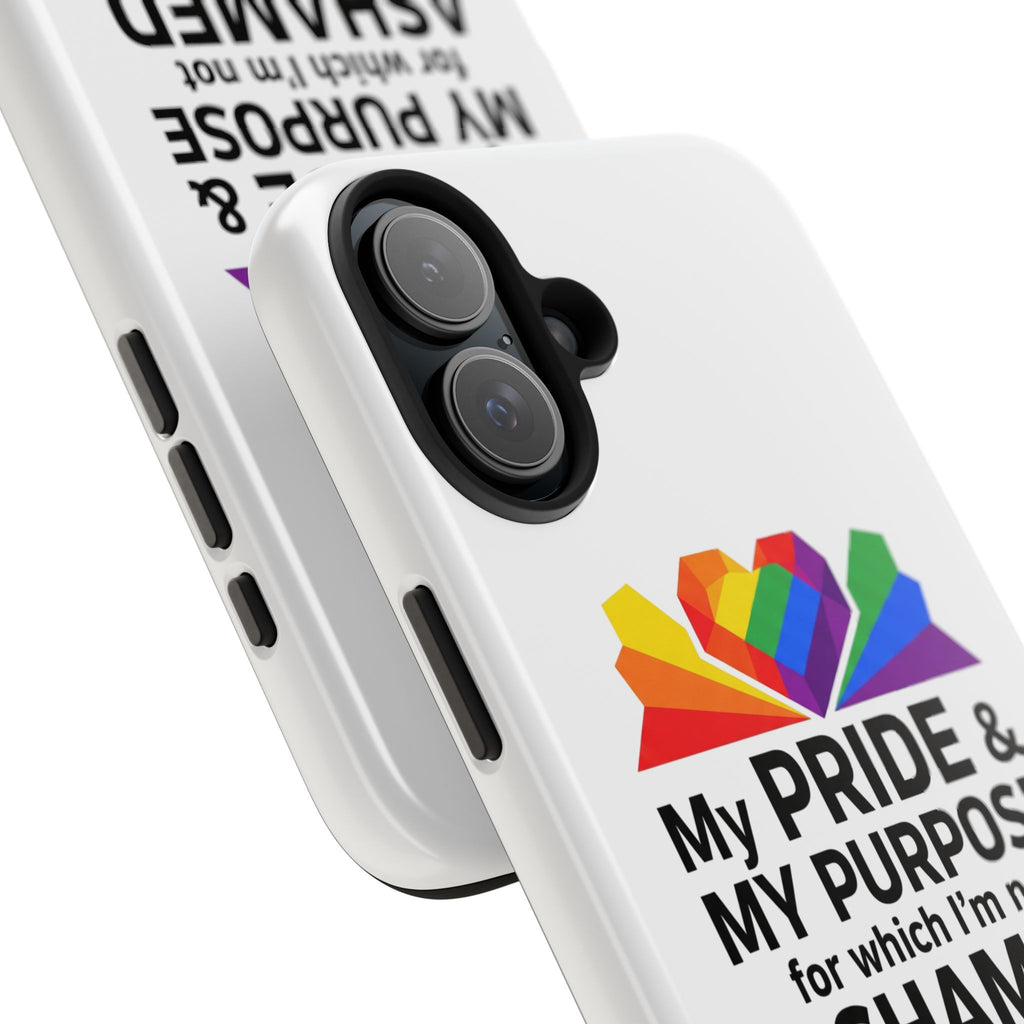 My Pride & My Purpose™ Premium Tough Phone Case | LGBTQ+ Pride