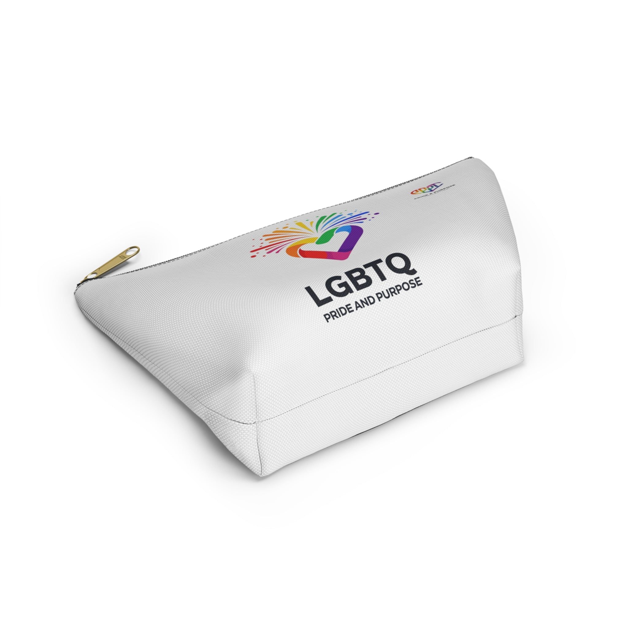 Pride & Purpose LGBTQ+ Celebration Heart Travel Pouch