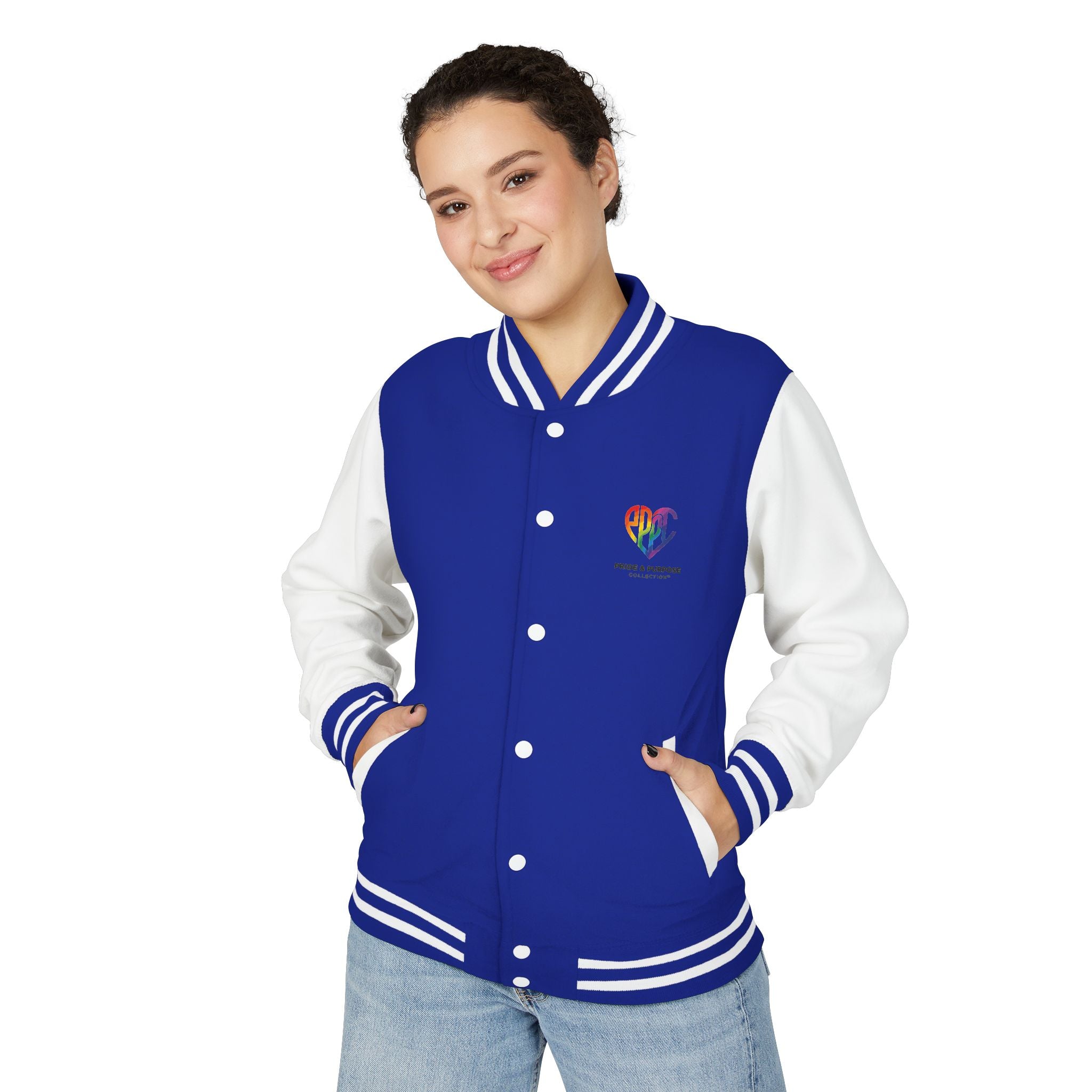 'Tis Our Pride & Purpose™ & Shall None Make Us Afraid™ Premium Varsity Jacket