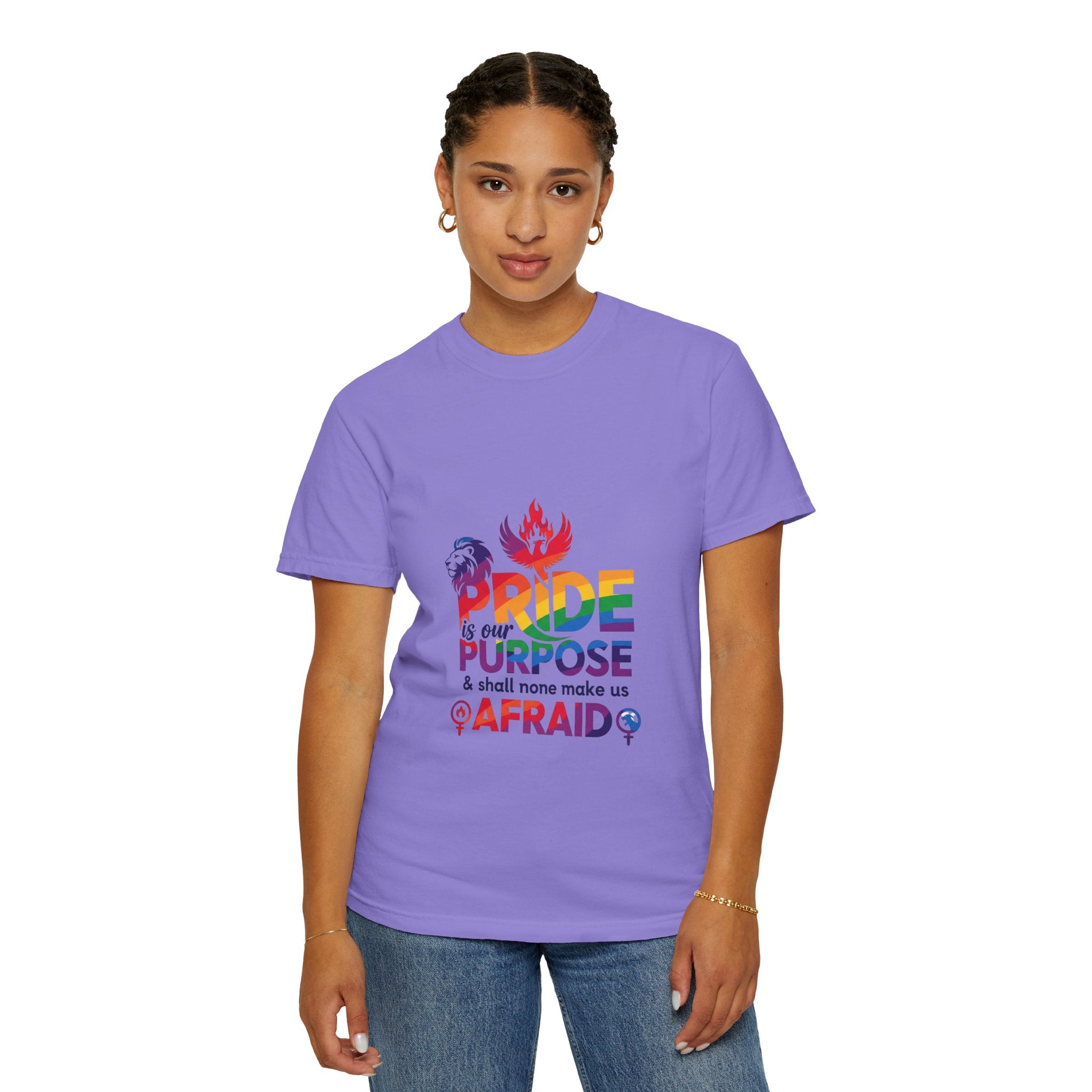 Pride Is Our Purpose™ & Shall None Make Us Afraid™ Premium Unisex T-Shirt