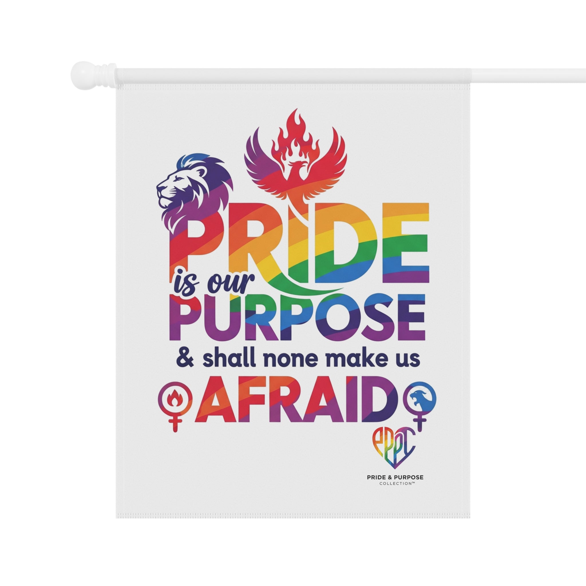Pride Is Our Purpose™ Premium Garden Flag