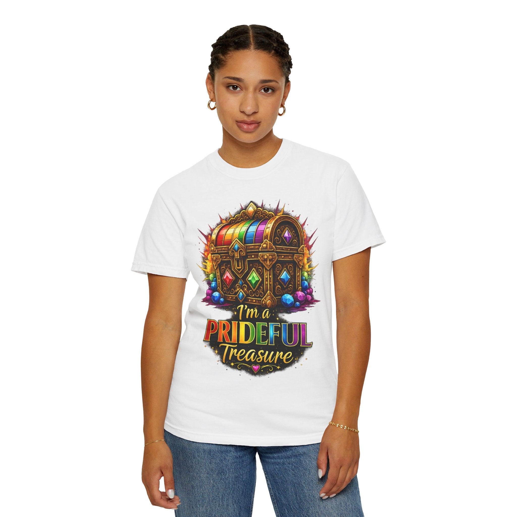 I'm a Prideful Treasure™ Premium Heavyweight Garment-Dyed T-Shirt