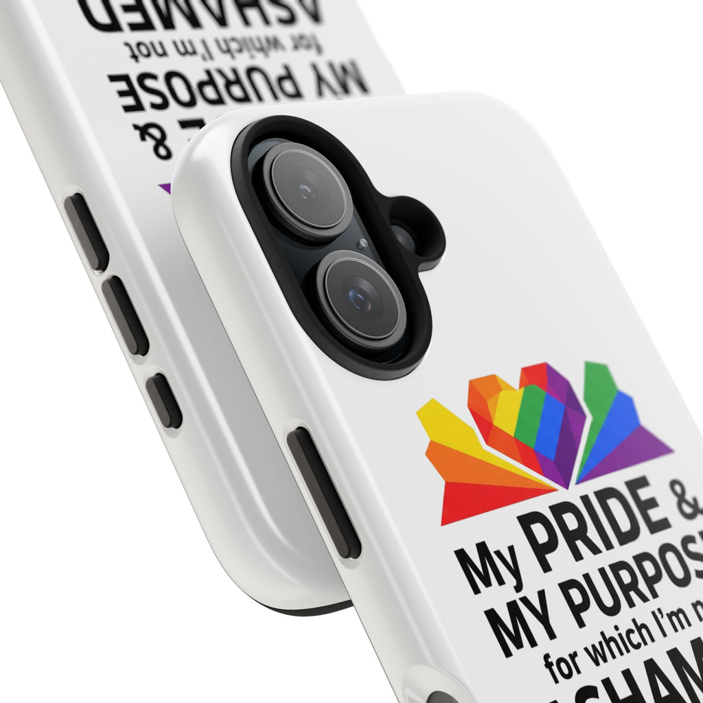 My Pride & My Purpose™ Premium Tough Phone Case | LGBTQ+ Pride