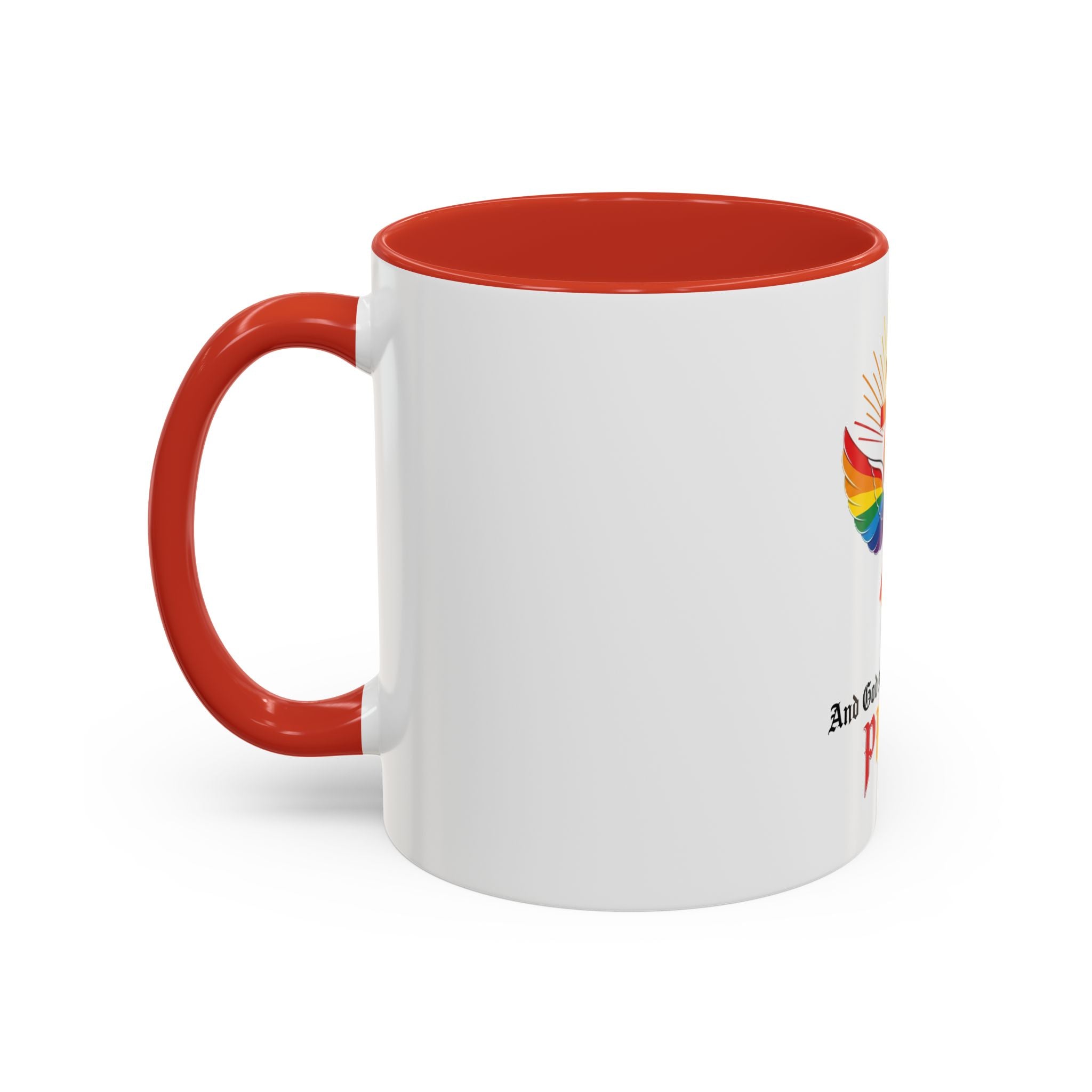 And God Said; Let There Be Pride™ Accent Coffee Mug