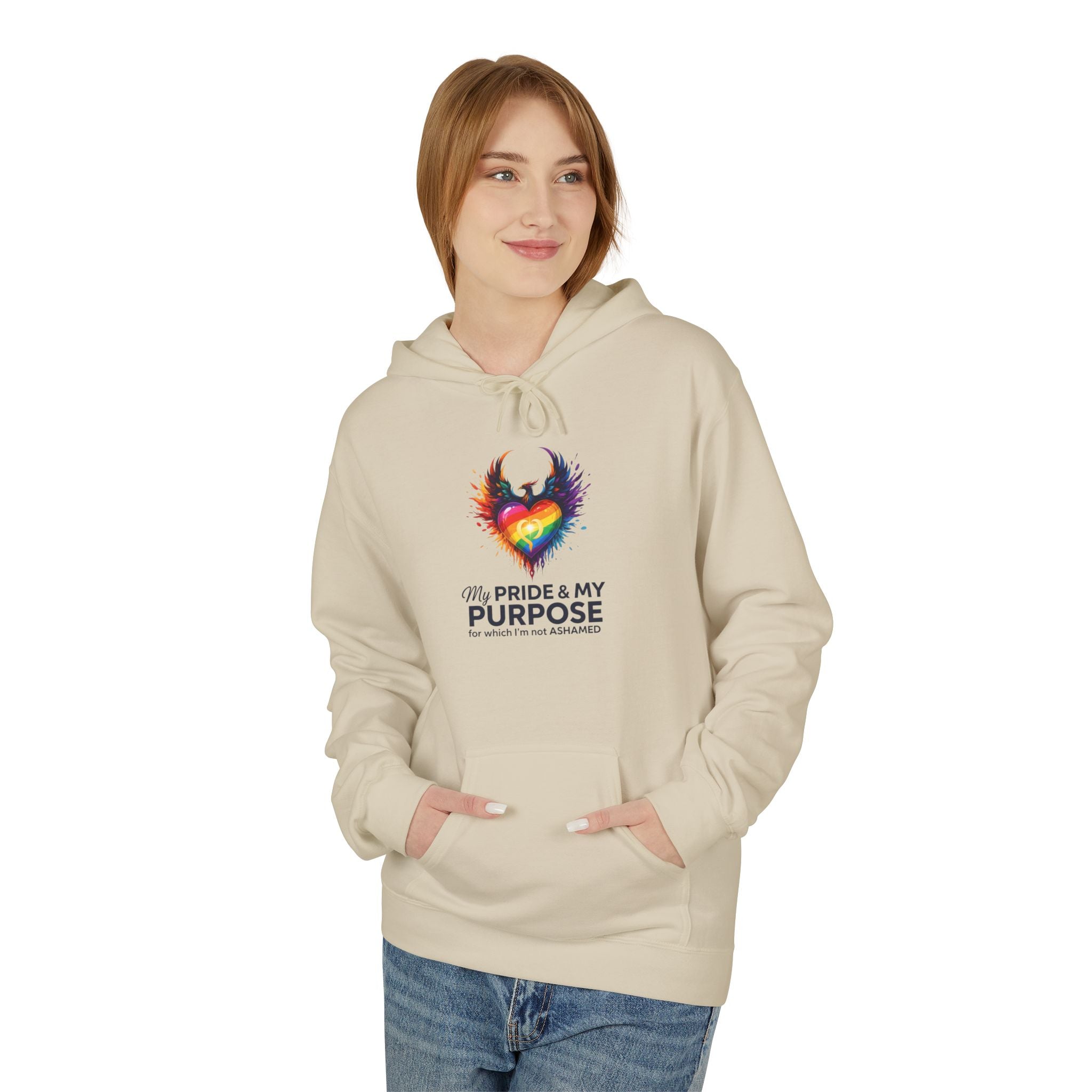 My Pride & My Purpose™ Premium Unisex Hoodie | LGBTQ+ Pride Apparel