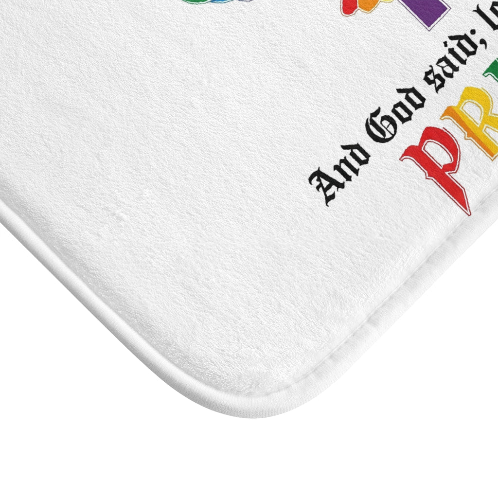 And God Said; Let There Be Pride™ Bath Mat