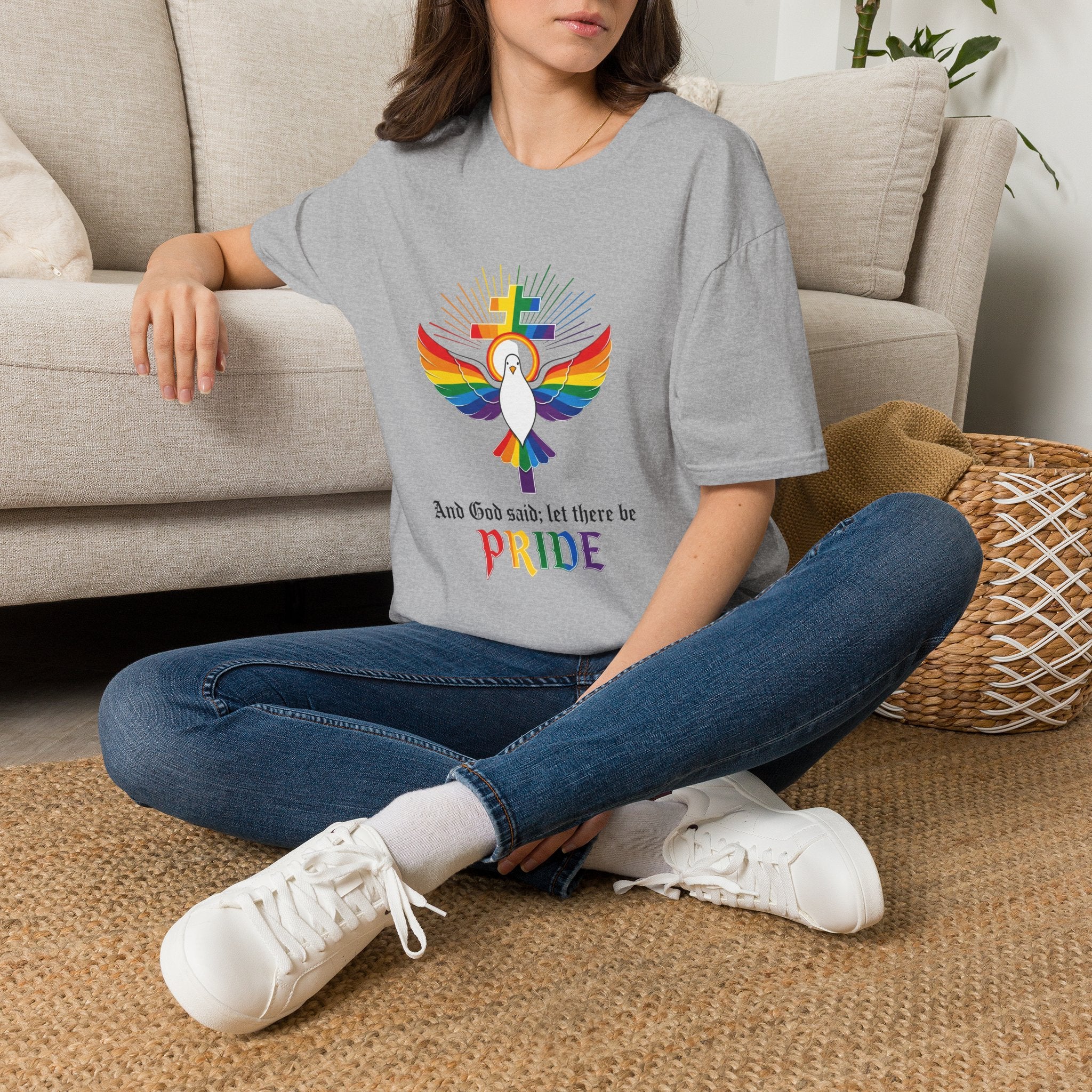 And God Said; Let There Be Pride™ Unisex Premium T-Shirt