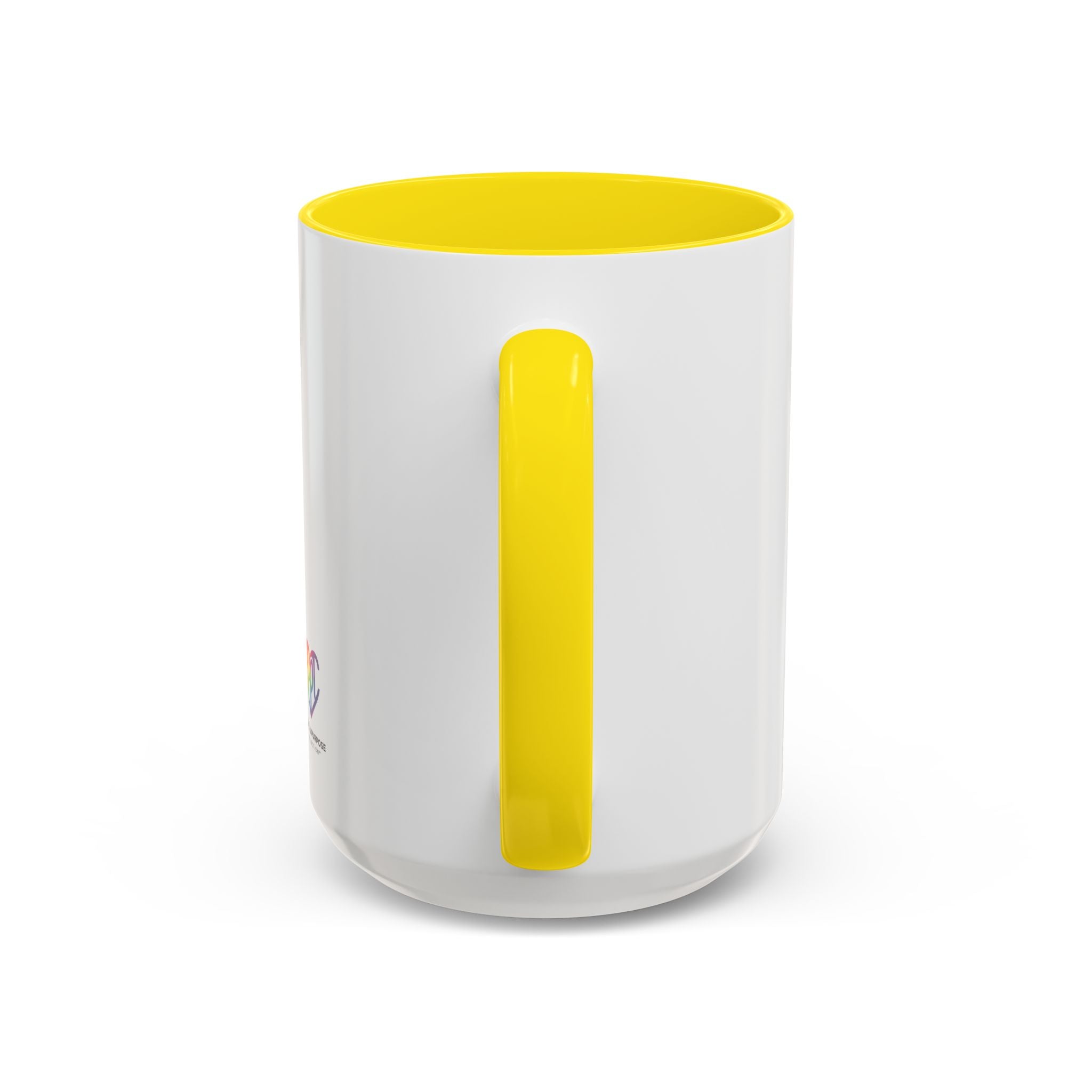 My Pride & My Purpose™ Premium Accent Coffee Mug | LGBTQ+ Pride Drinkware