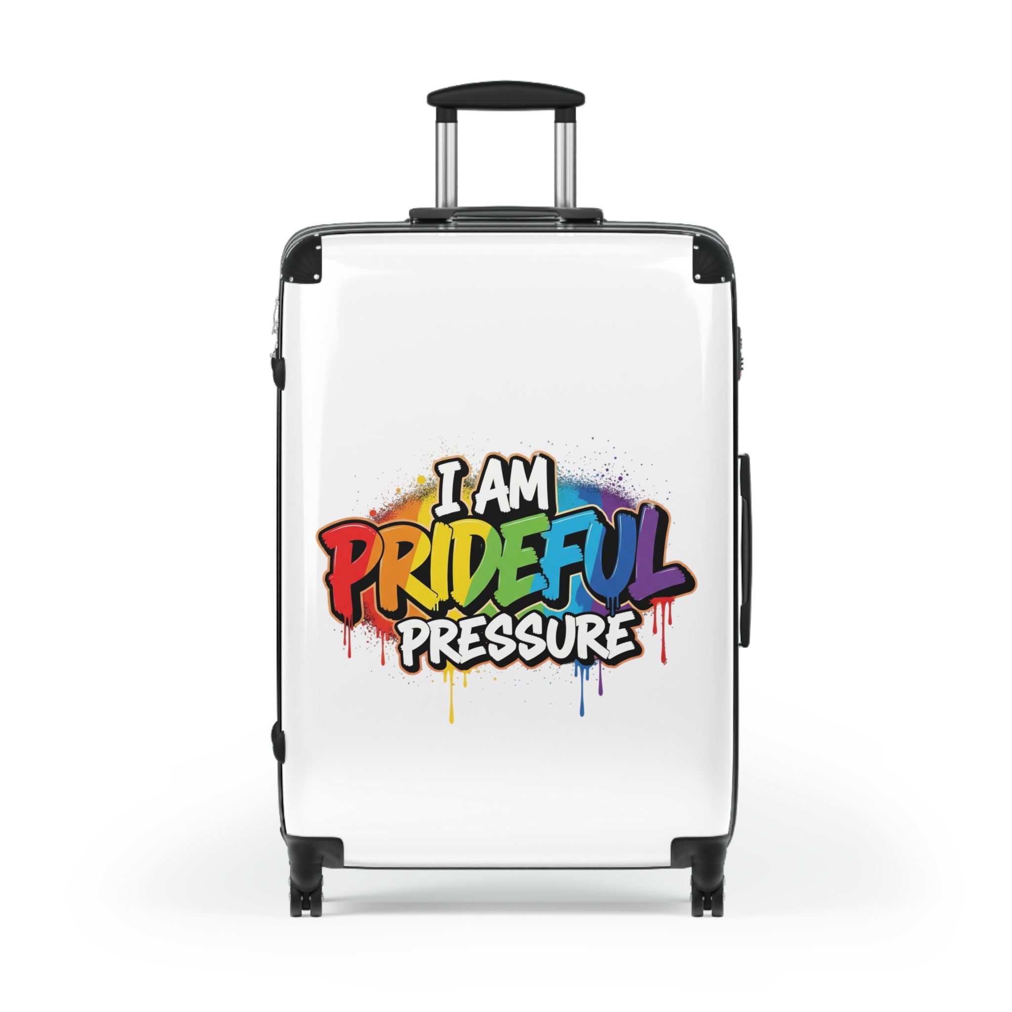 I Am Prideful Pressure™ Premium Carry-On Luggage | LGBTQ+ Pride