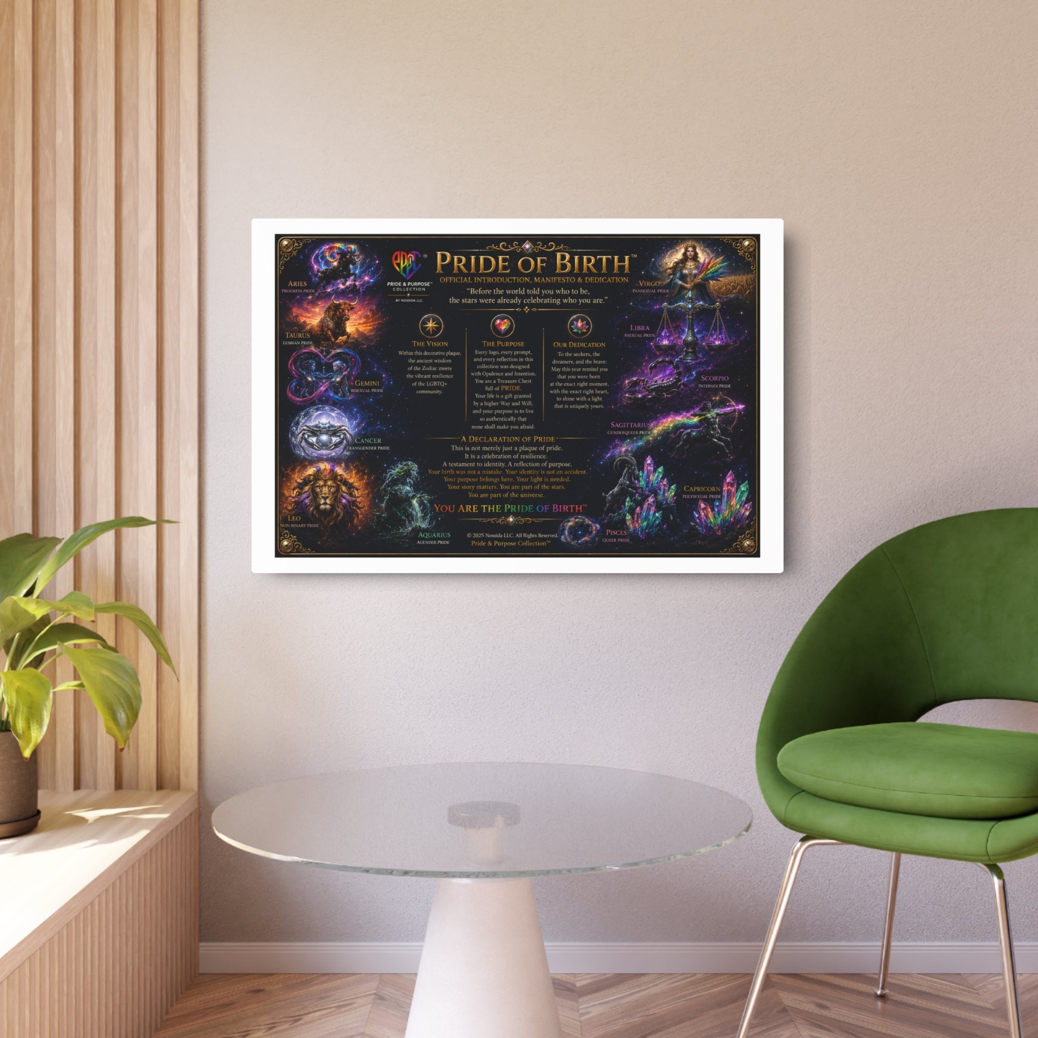 Pride of Birth™ — Founder's Signature Archive Metal Edition