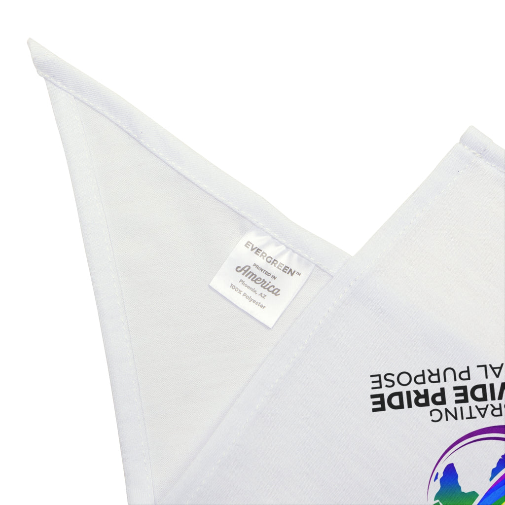Worldwide Pride & Universal Purpose™ Premium Pet Bandana Collar | Pride Affirmation