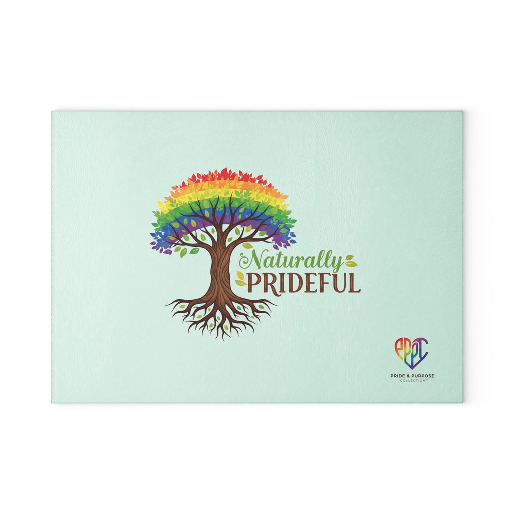 Naturally Prideful™ Premium Glass Cutting Board | The Pride & Purpose Collection™