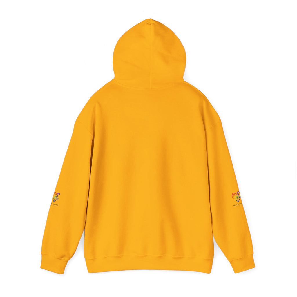 Celebrating Worldwide Pride & Universal Purpose™ Heavy Blend Hoodie | Pride Affirmation