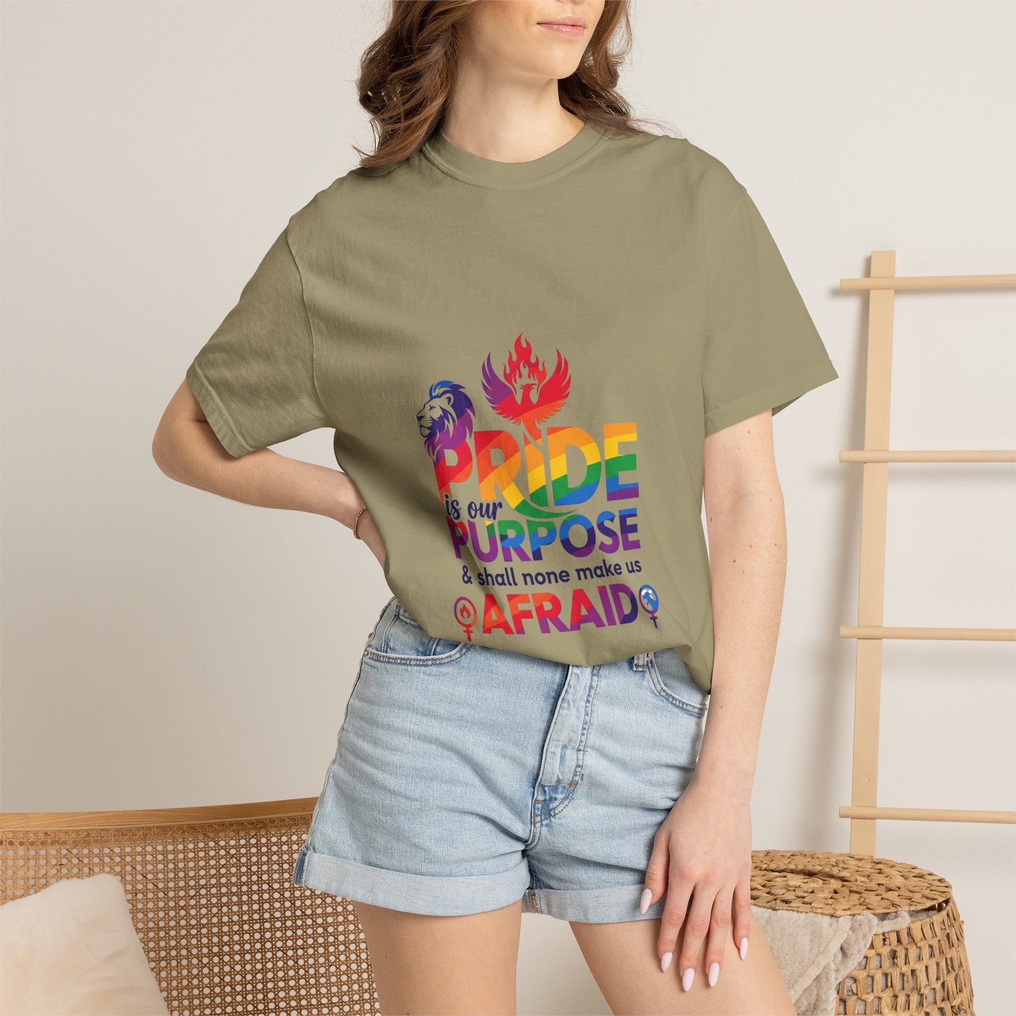 Pride Is Our Purpose™ & Shall None Make Us Afraid™ Premium Unisex T-Shirt