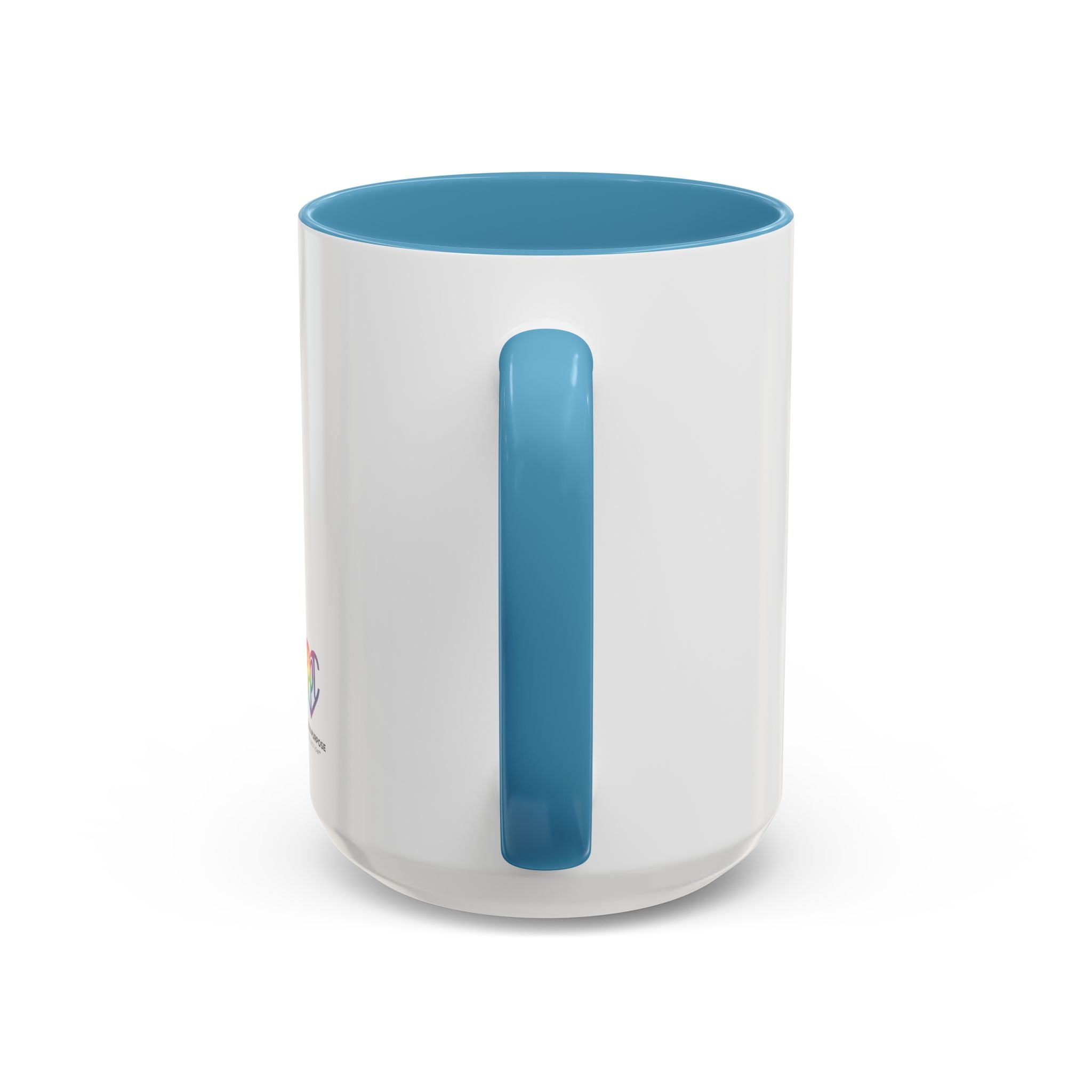 My Pride & My Purpose™ Premium Accent Coffee Mug | LGBTQ+ Pride Drinkware