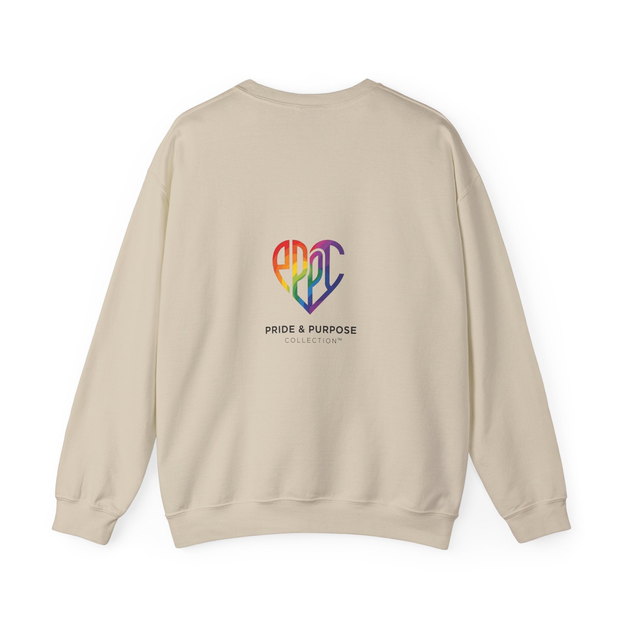 My Pride & My Purpose™ Heavy Blend Crewneck Sweatshirt | LGBTQ+ Pride