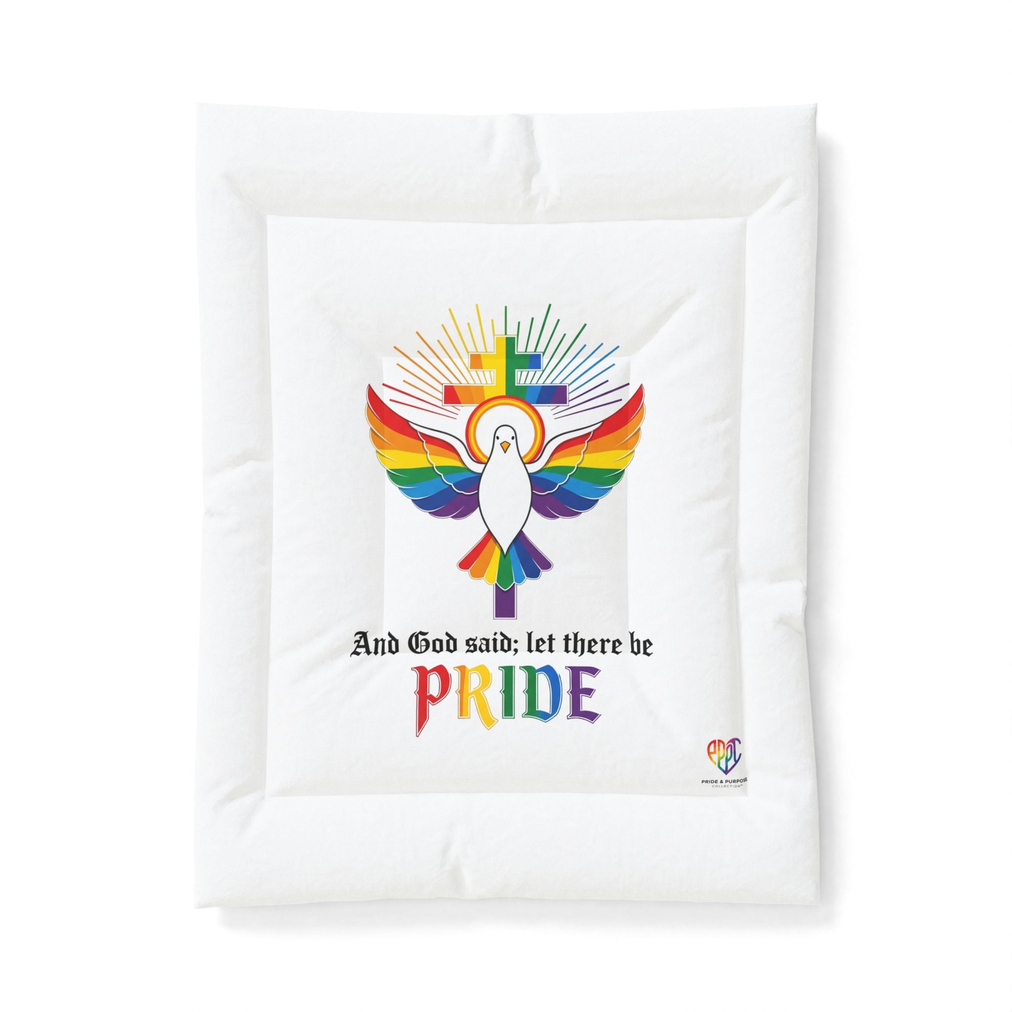 And God Said; Let There Be Pride™ Premium Comforter