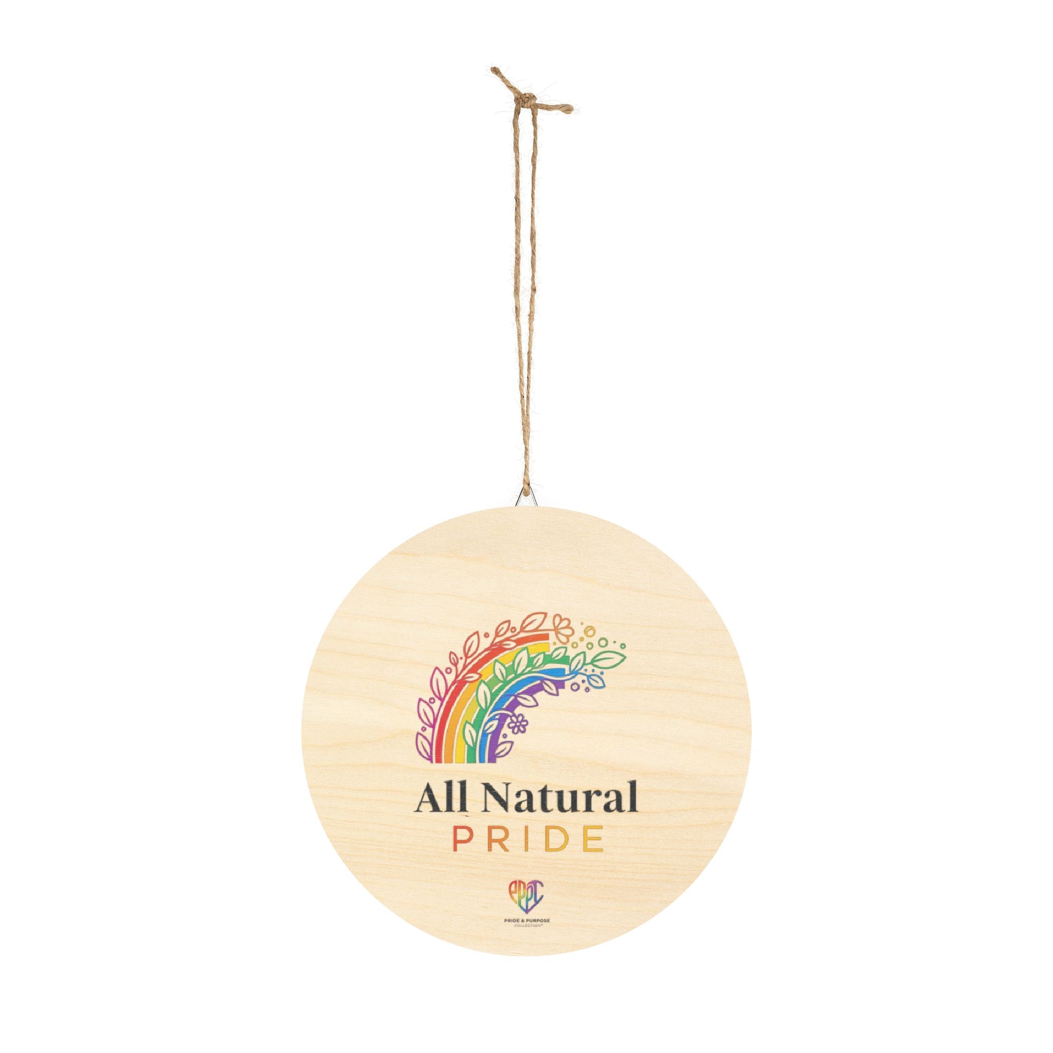 All Natural Pride™ Premium Wood Ornament