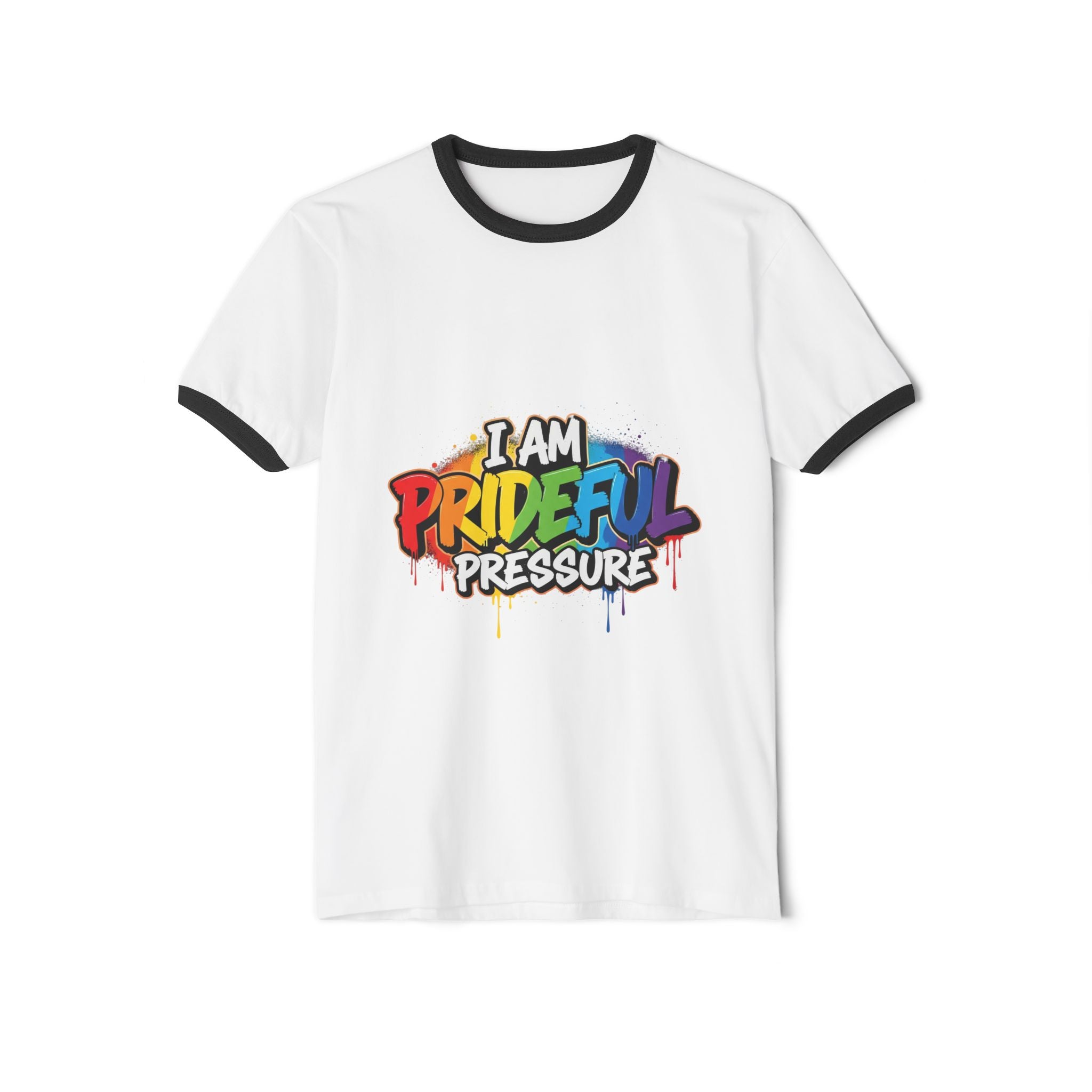 I Am Prideful Pressure™ Premium Ringer T-Shirt | Pride & Purpose Collection™