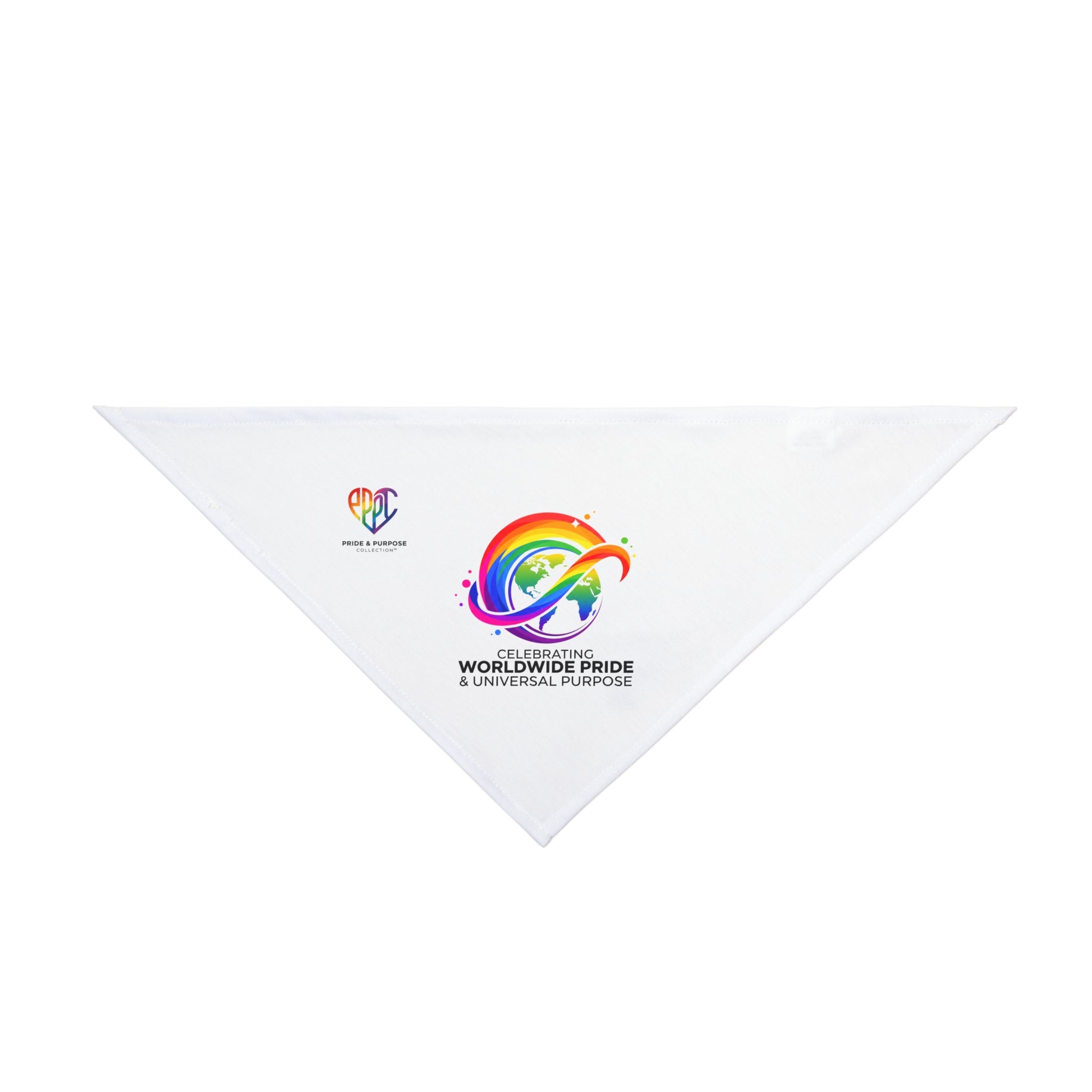 Worldwide Pride & Universal Purpose™ Premium Pet Bandana Collar | Pride Affirmation
