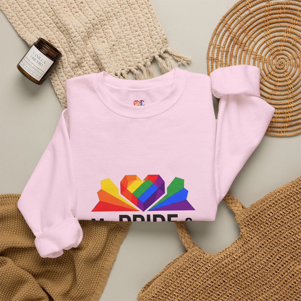 My Pride & My Purpose™ Heavy Blend Crewneck Sweatshirt | LGBTQ+ Pride