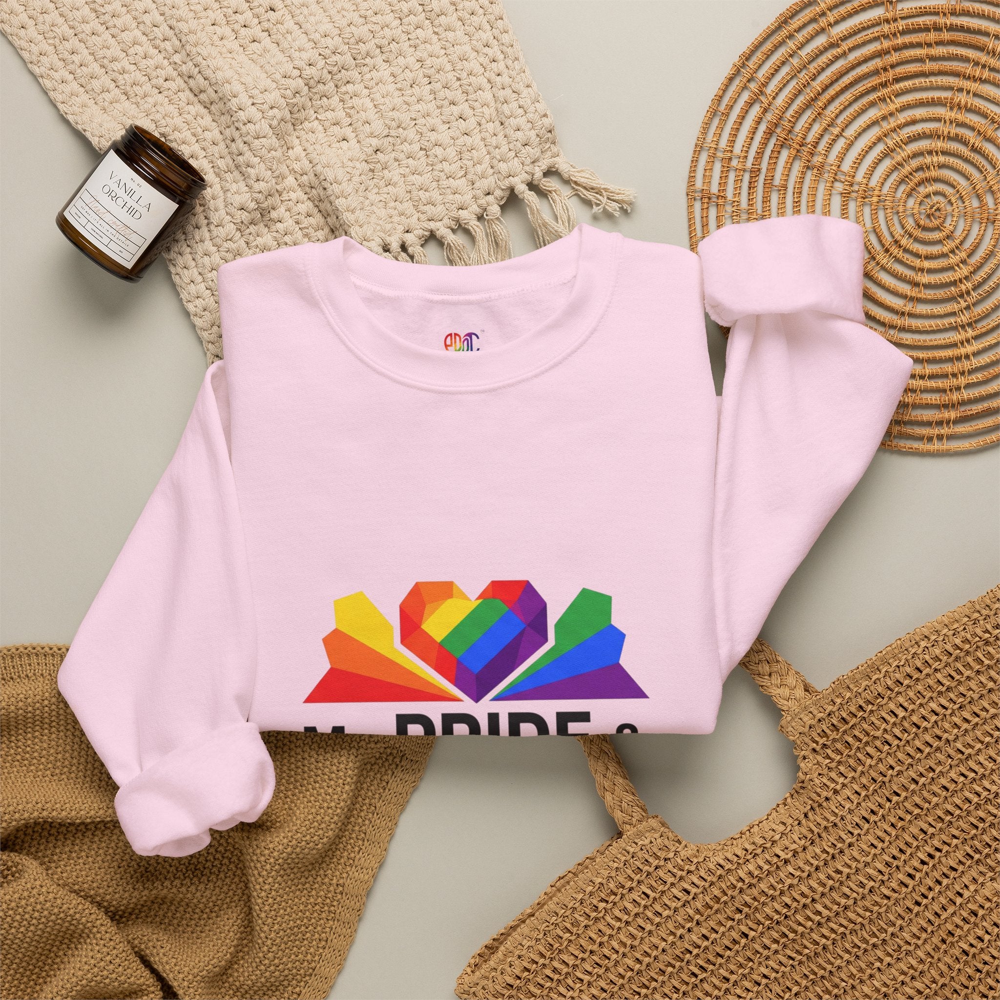 My Pride & My Purpose™ Heavy Blend Crewneck Sweatshirt | LGBTQ+ Pride
