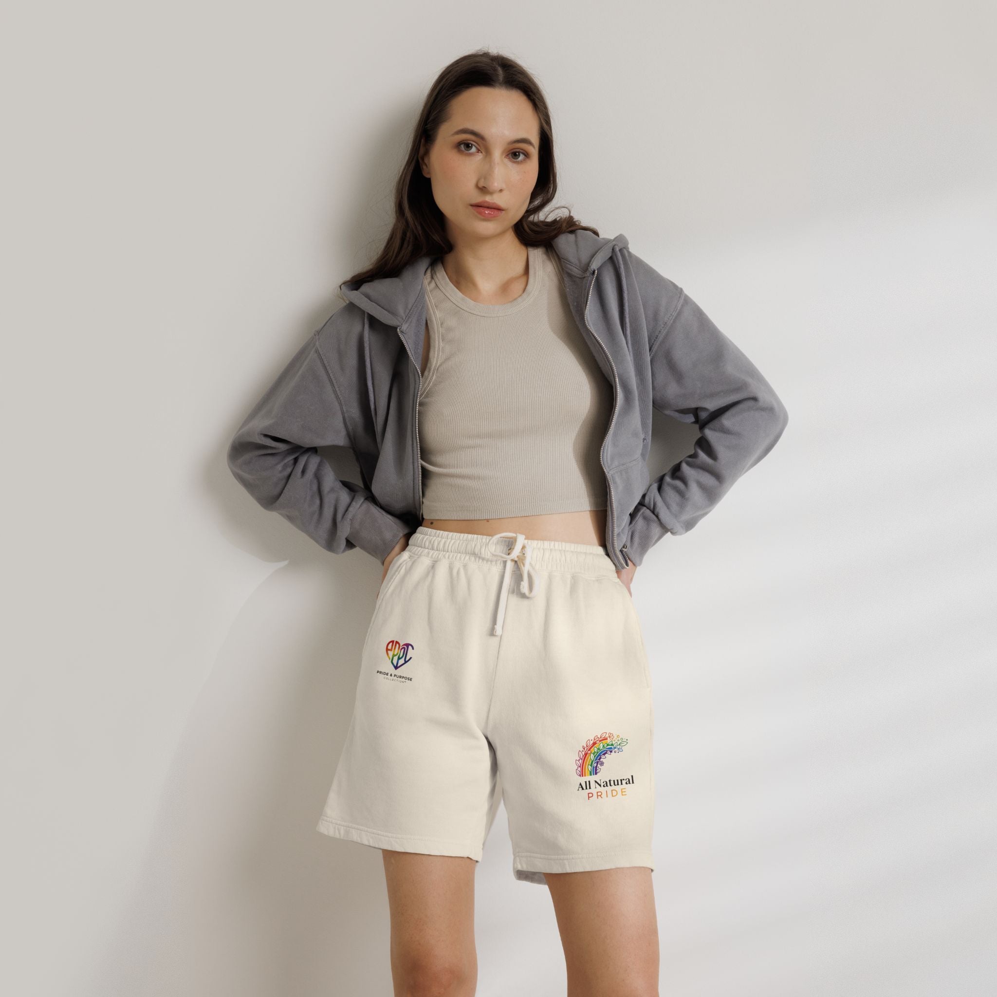 All Natural Pride™ Premium Garment-Dyed Sweat Shorts