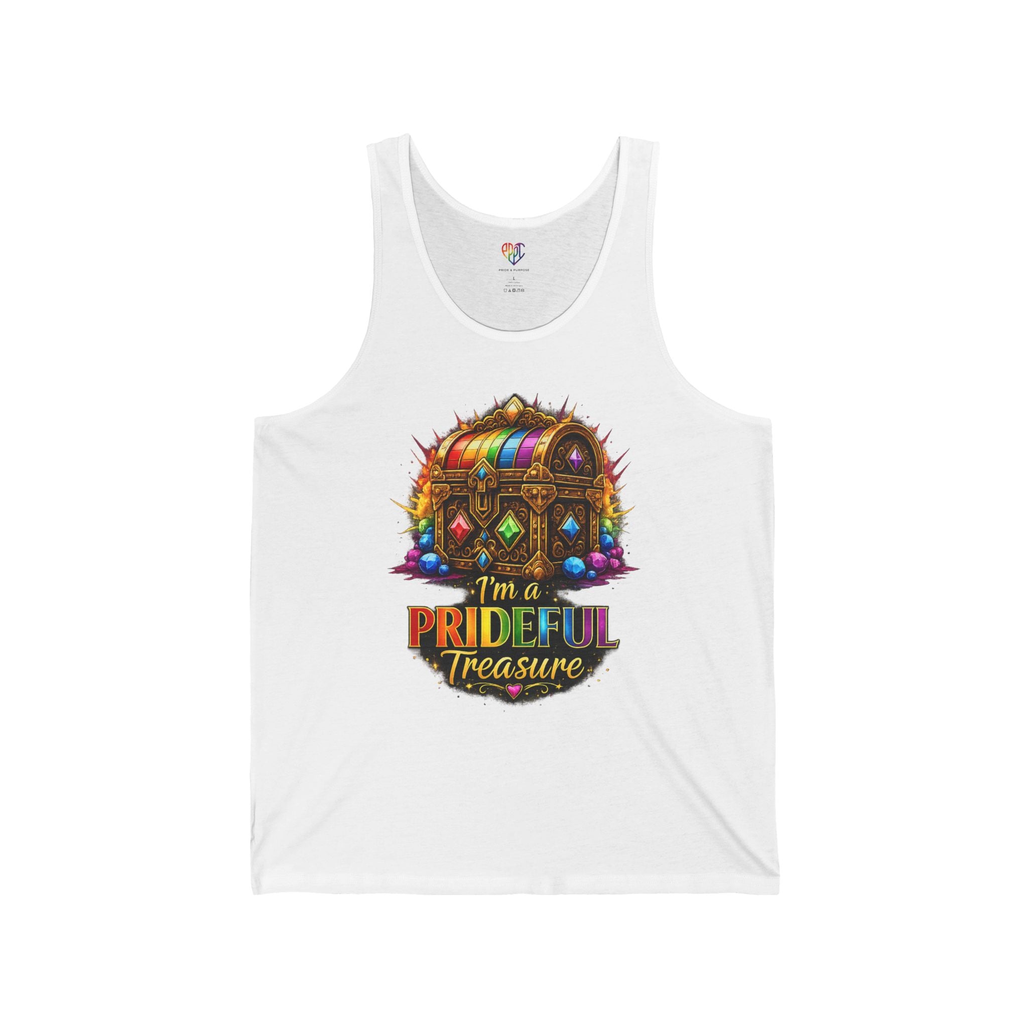 I'm a Prideful Treasure™ Unisex Jersey Tank